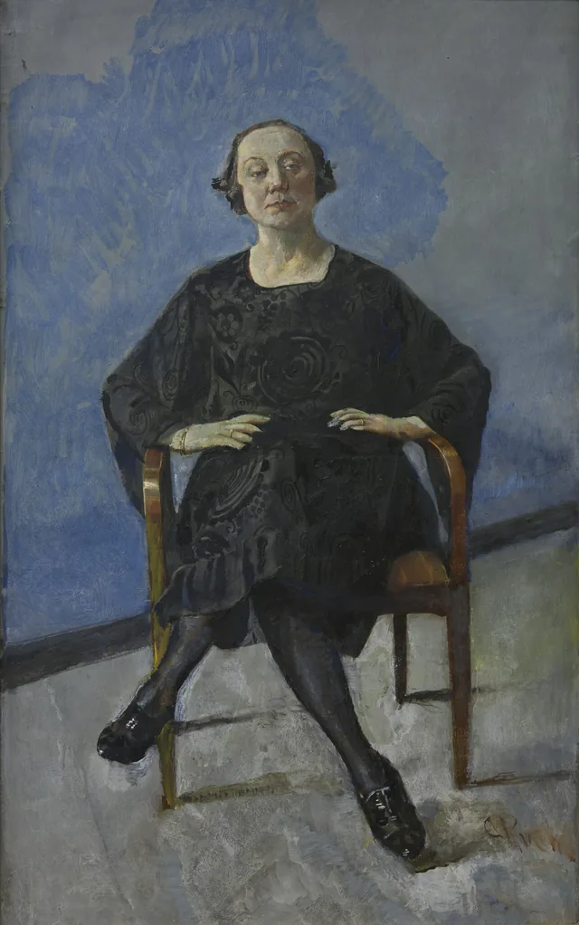 A atriz Naima Wifstrand, Christian Krohg