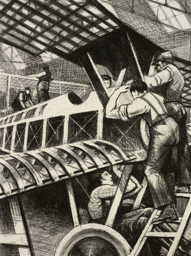 Montaje de piezas, Christopher Richard Wynne Nevinson