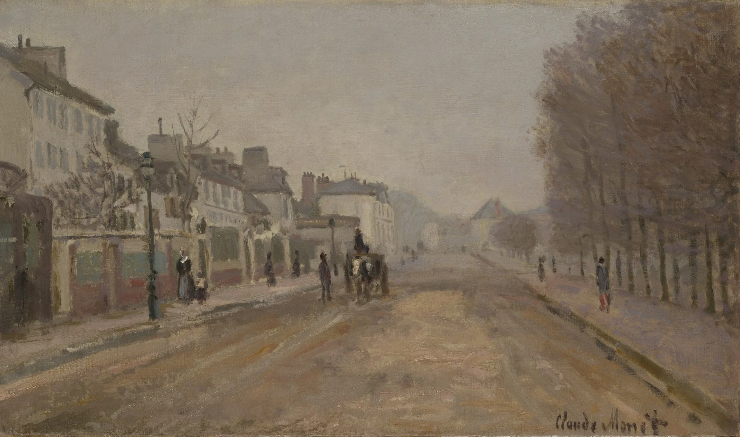 Boulevard Héloise, Argenteuil, Claude Monet