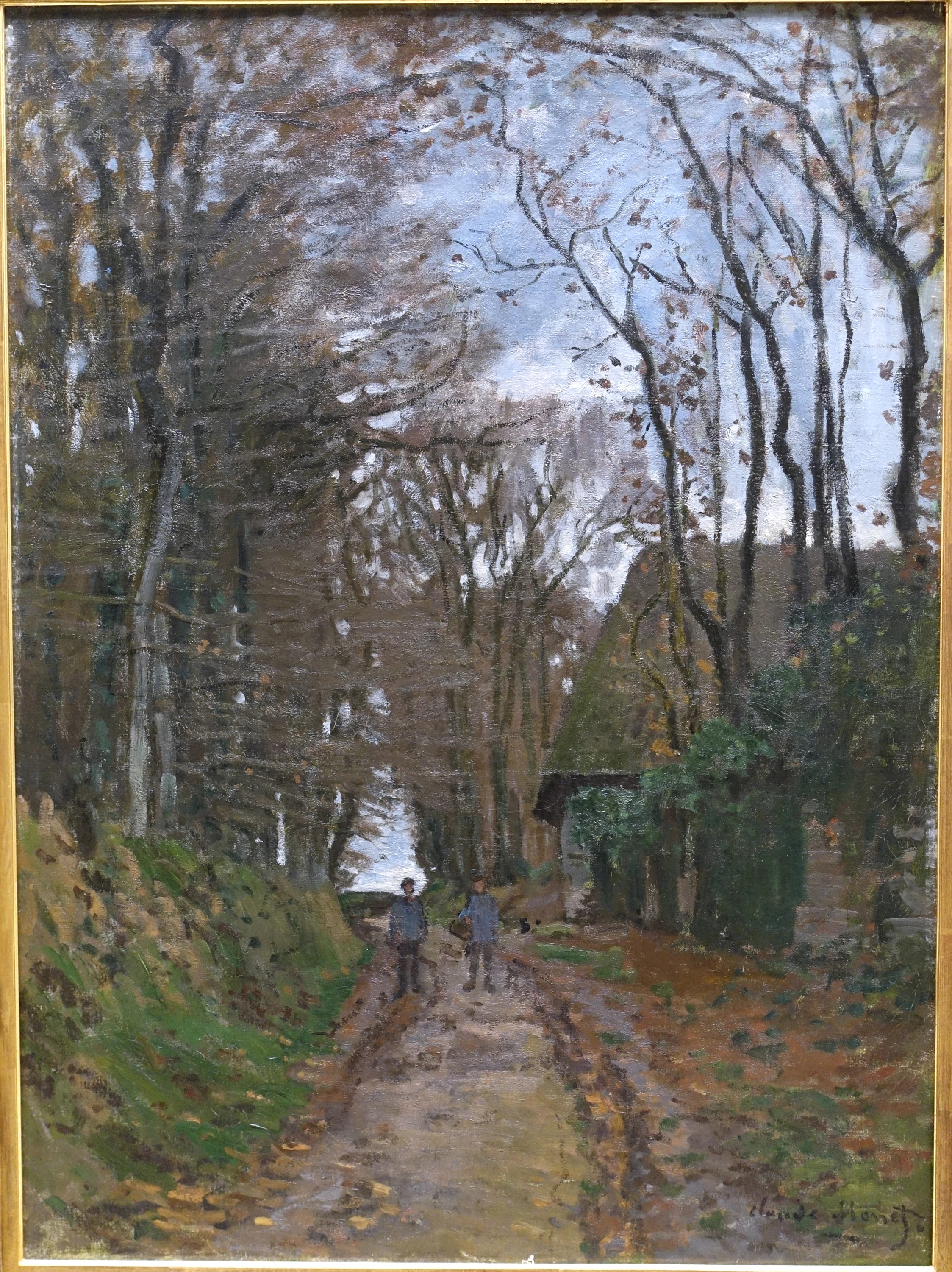 Chemin en Normandie, Claude Monet