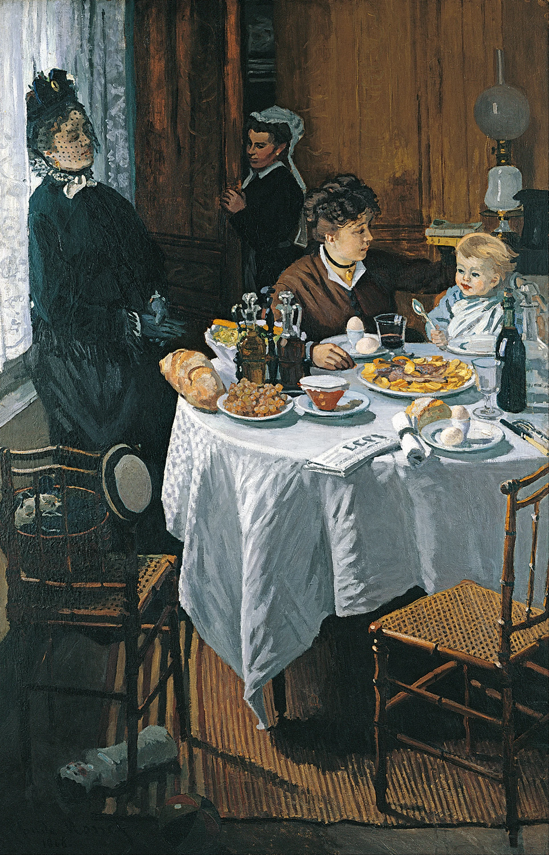 Déjeuner, Claude Monet