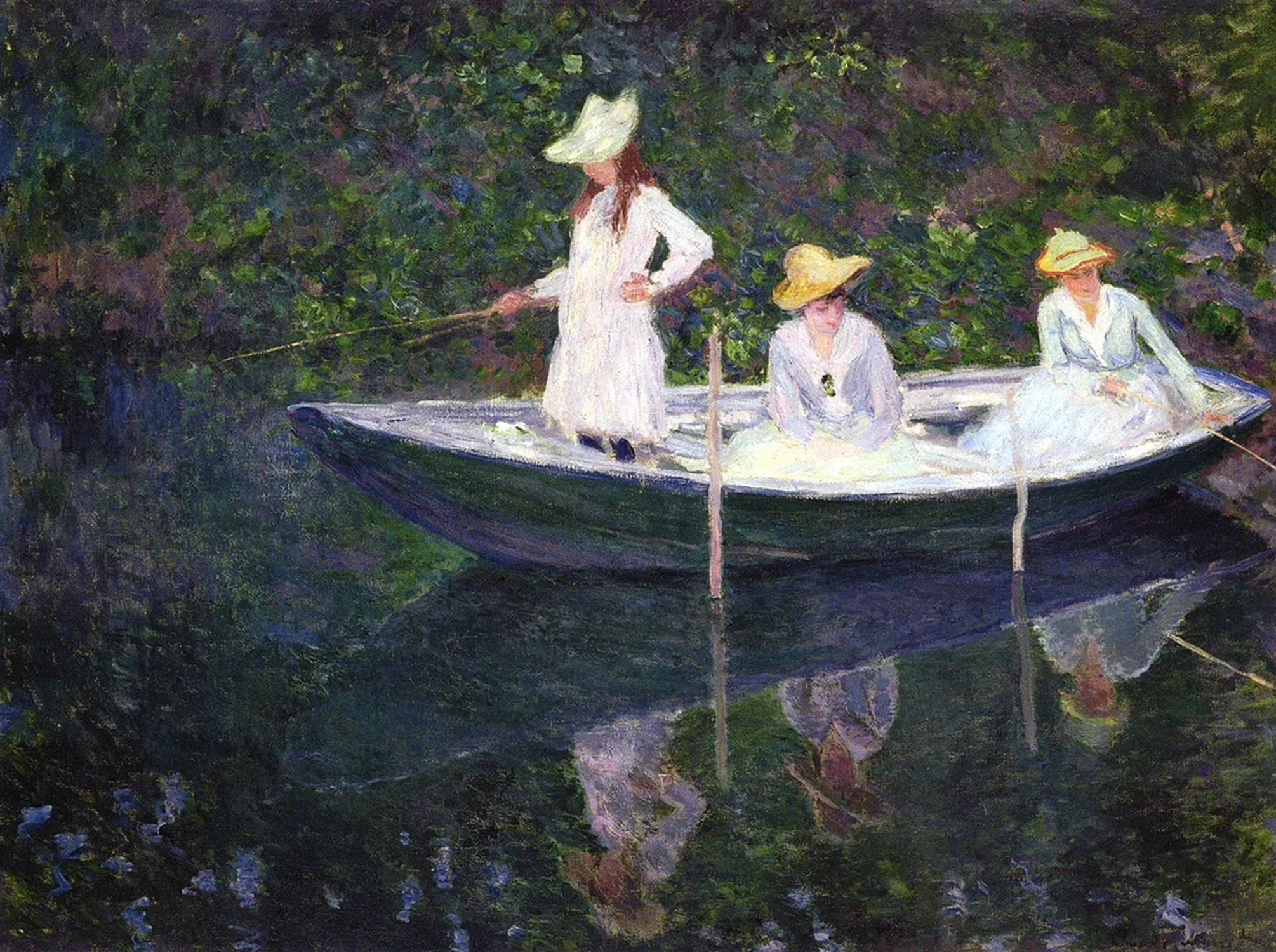 En norvégienne, Claude Monet