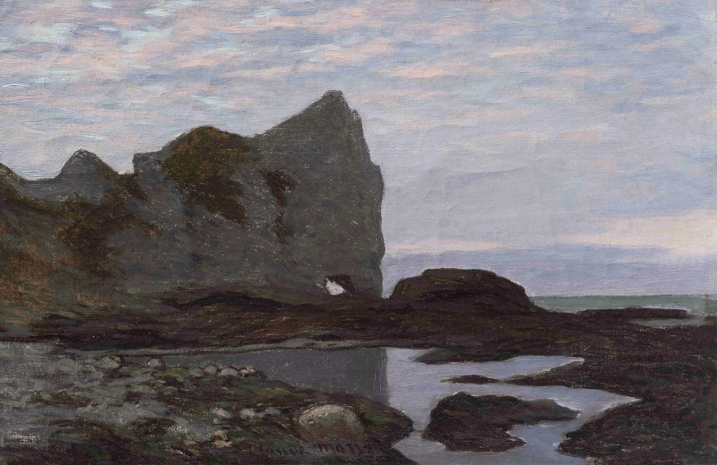 Étretat, Claude Monet