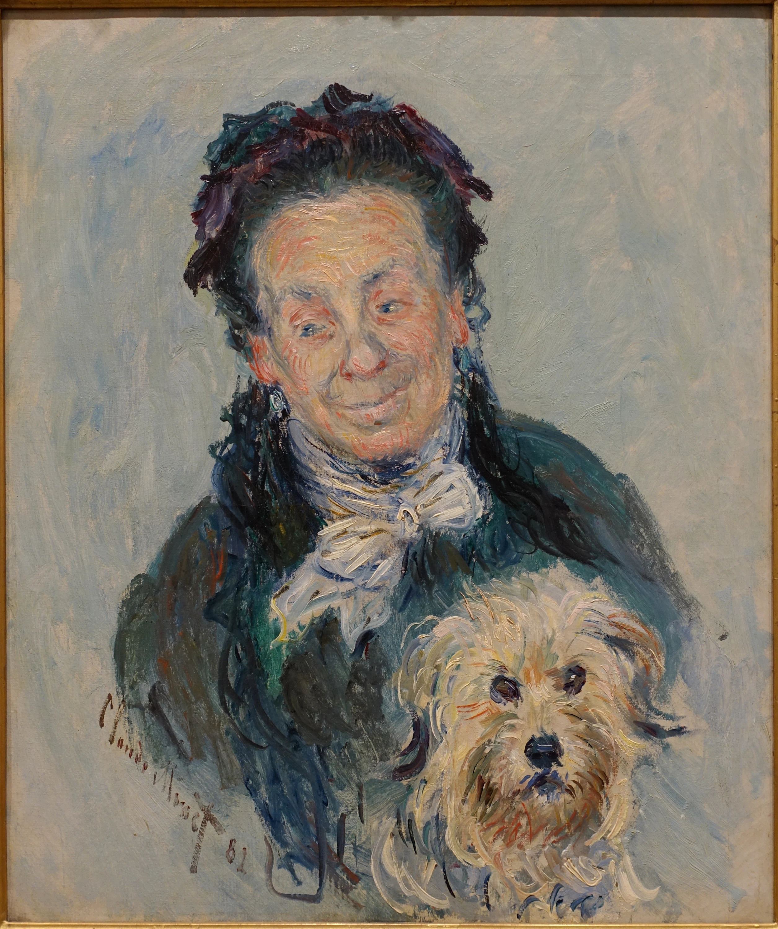 Eugénie Graff (Madame Paul), Claude Monet