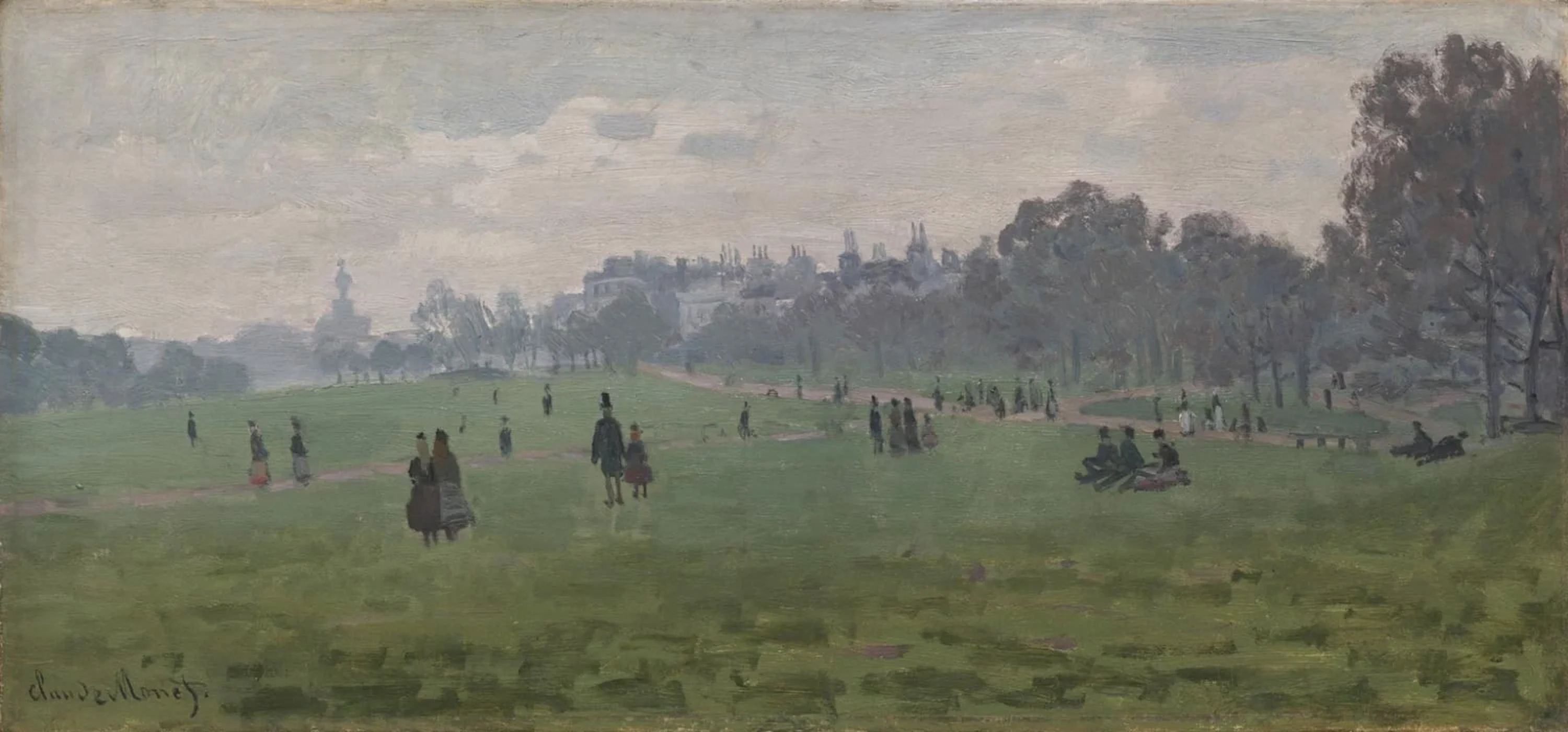Green Park, London, Claude Monet