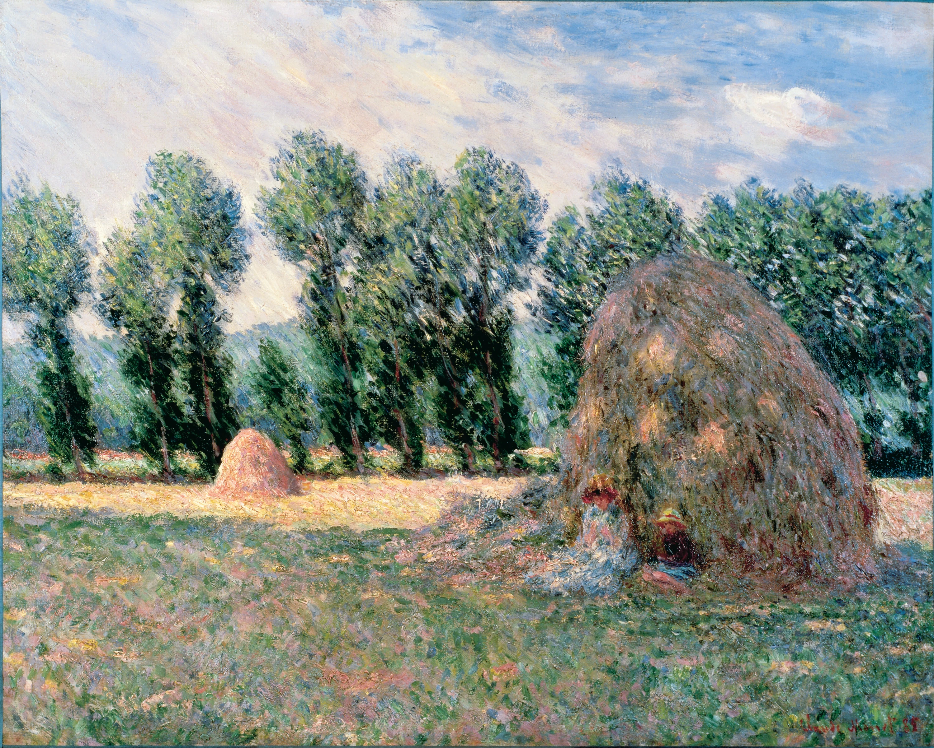 Haystacks, Claude Monet