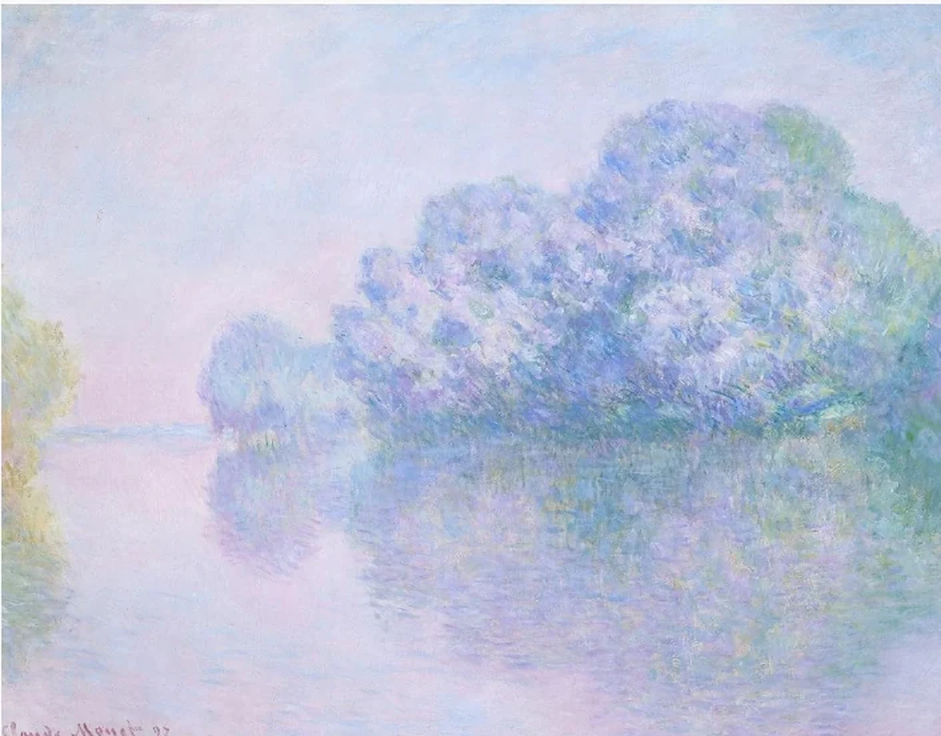 L'Île aux Orties, Giverny, Claude Monet