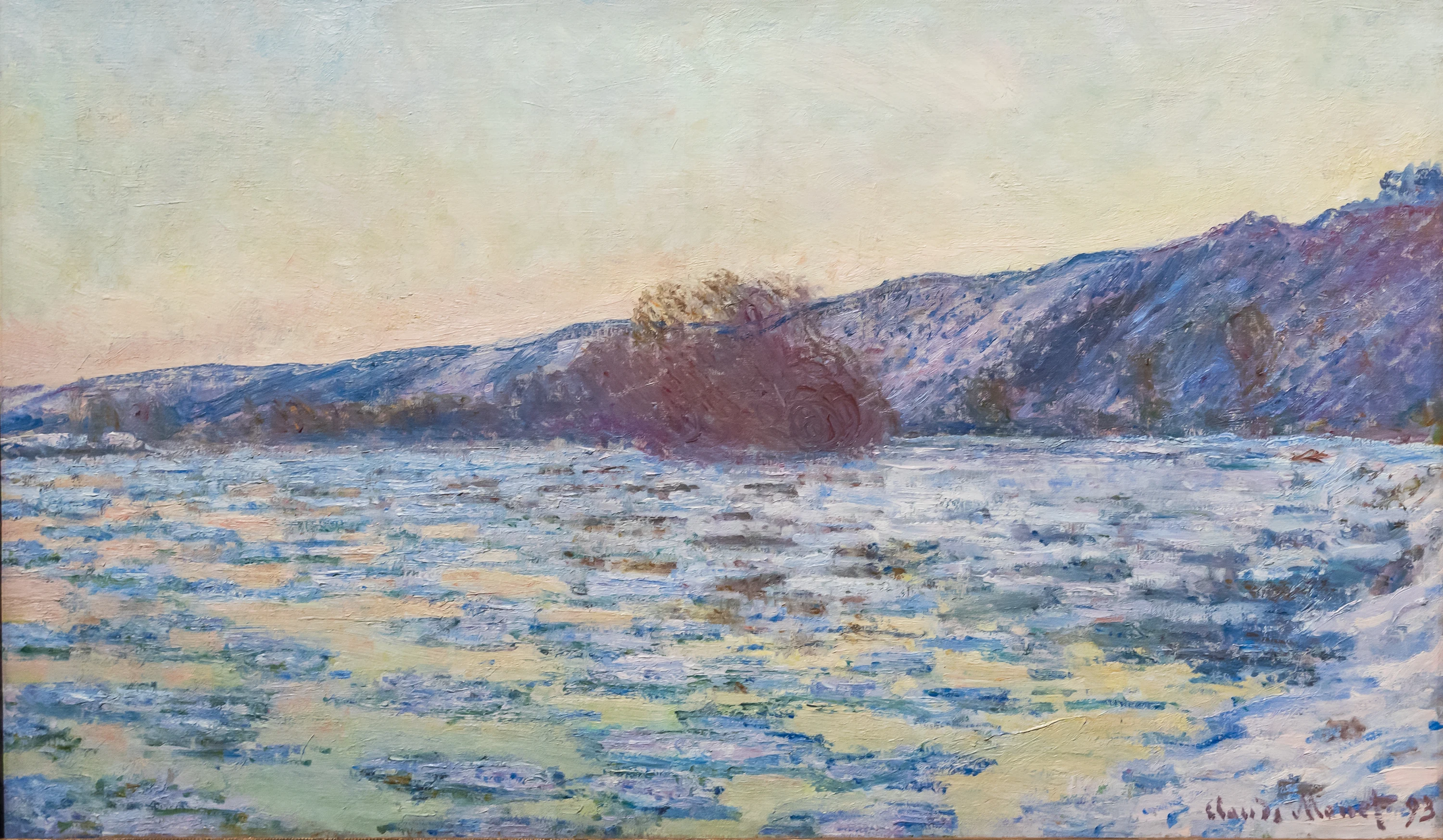 La Débâcle de la Seine, Claude Monet