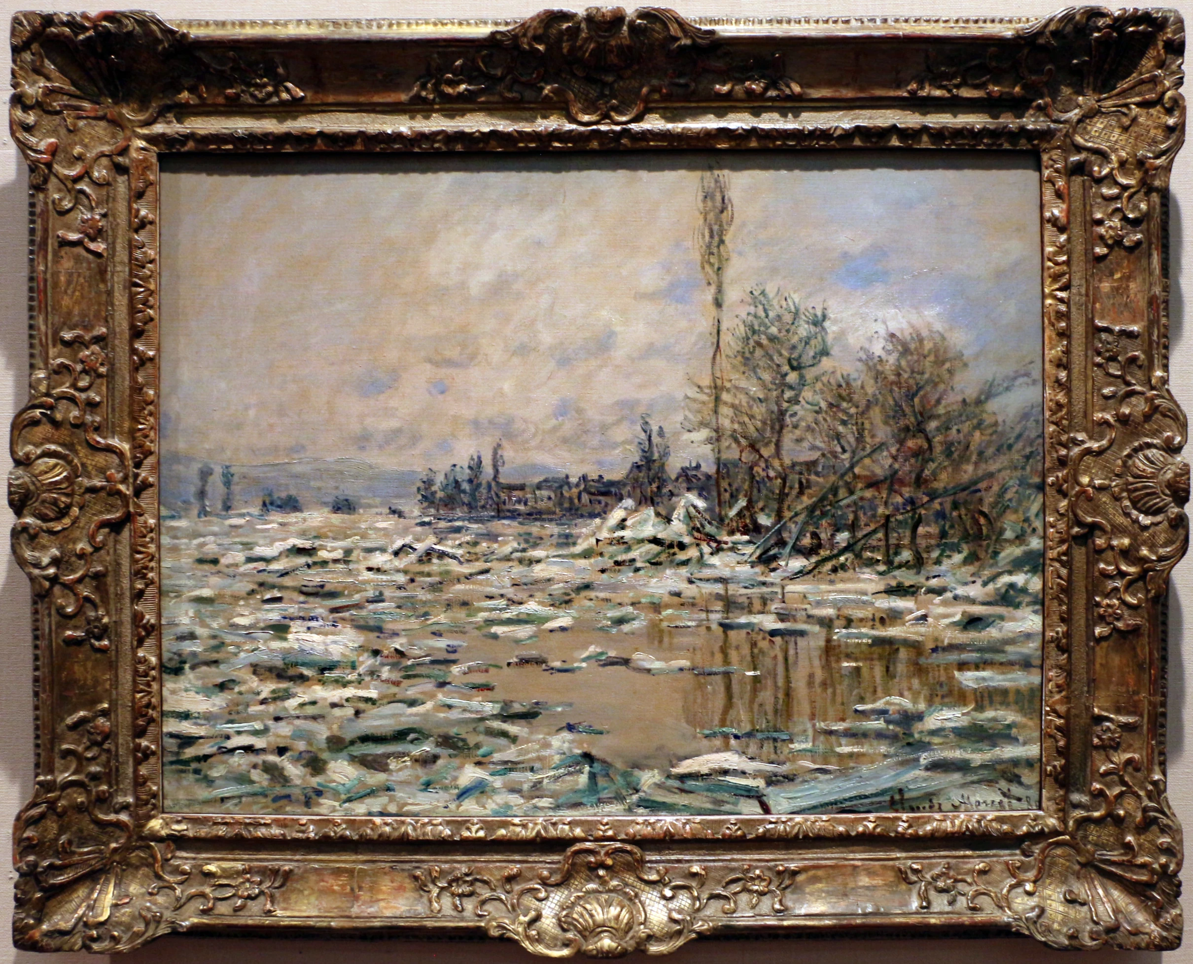 La Débâcle, Temps Gris, Claude Monet