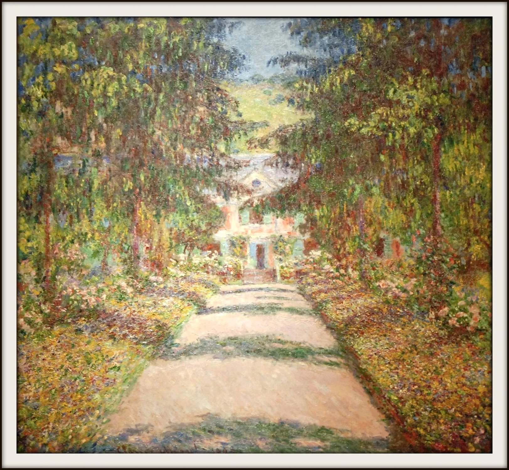 La Grande Allée à Giverny, Claude Monet