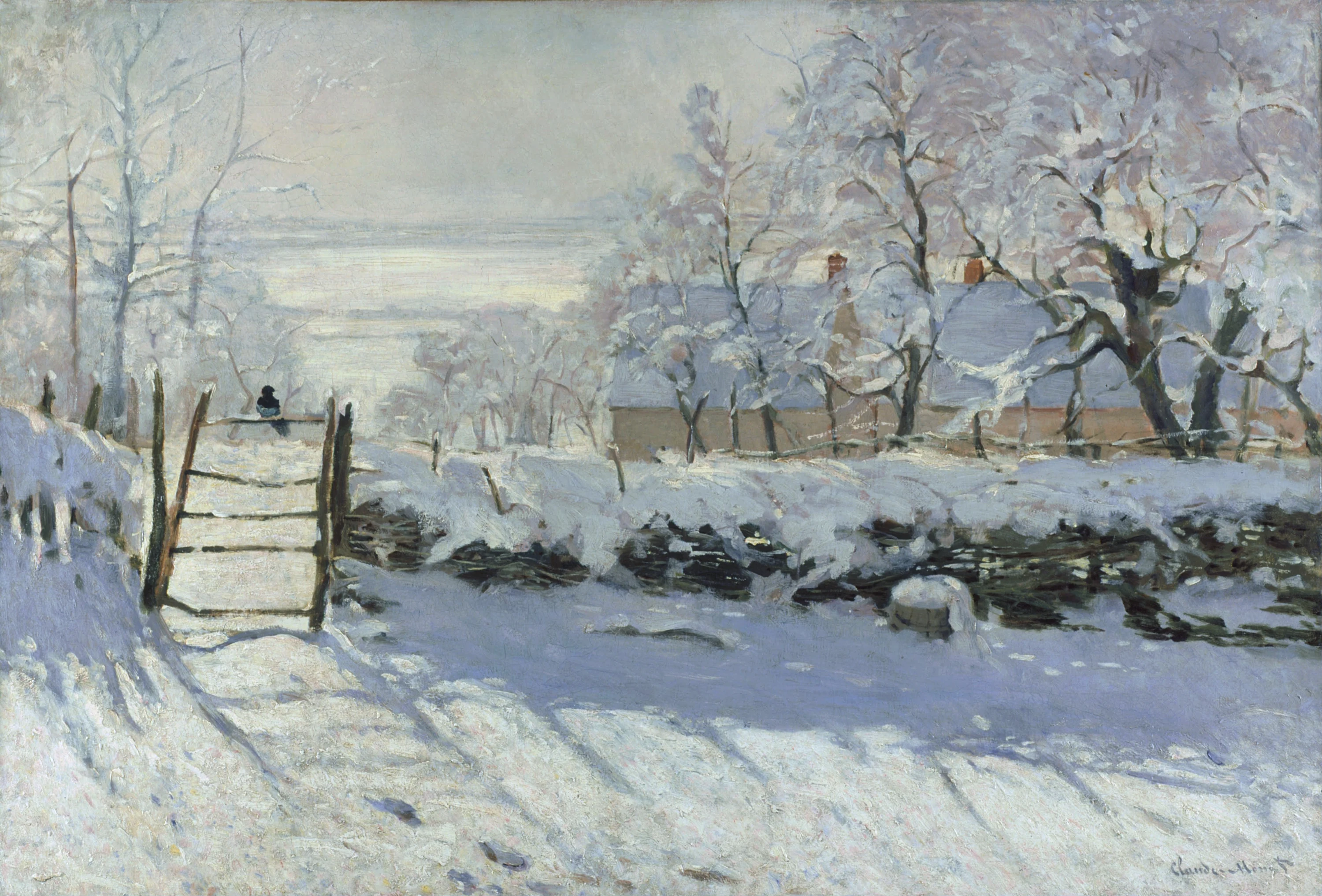 La Pie, Claude Monet