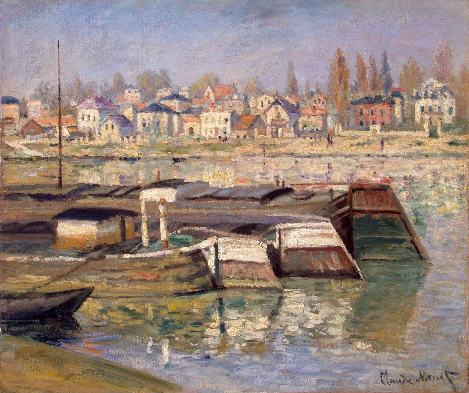 La Seine à Asnières, Claude Monet