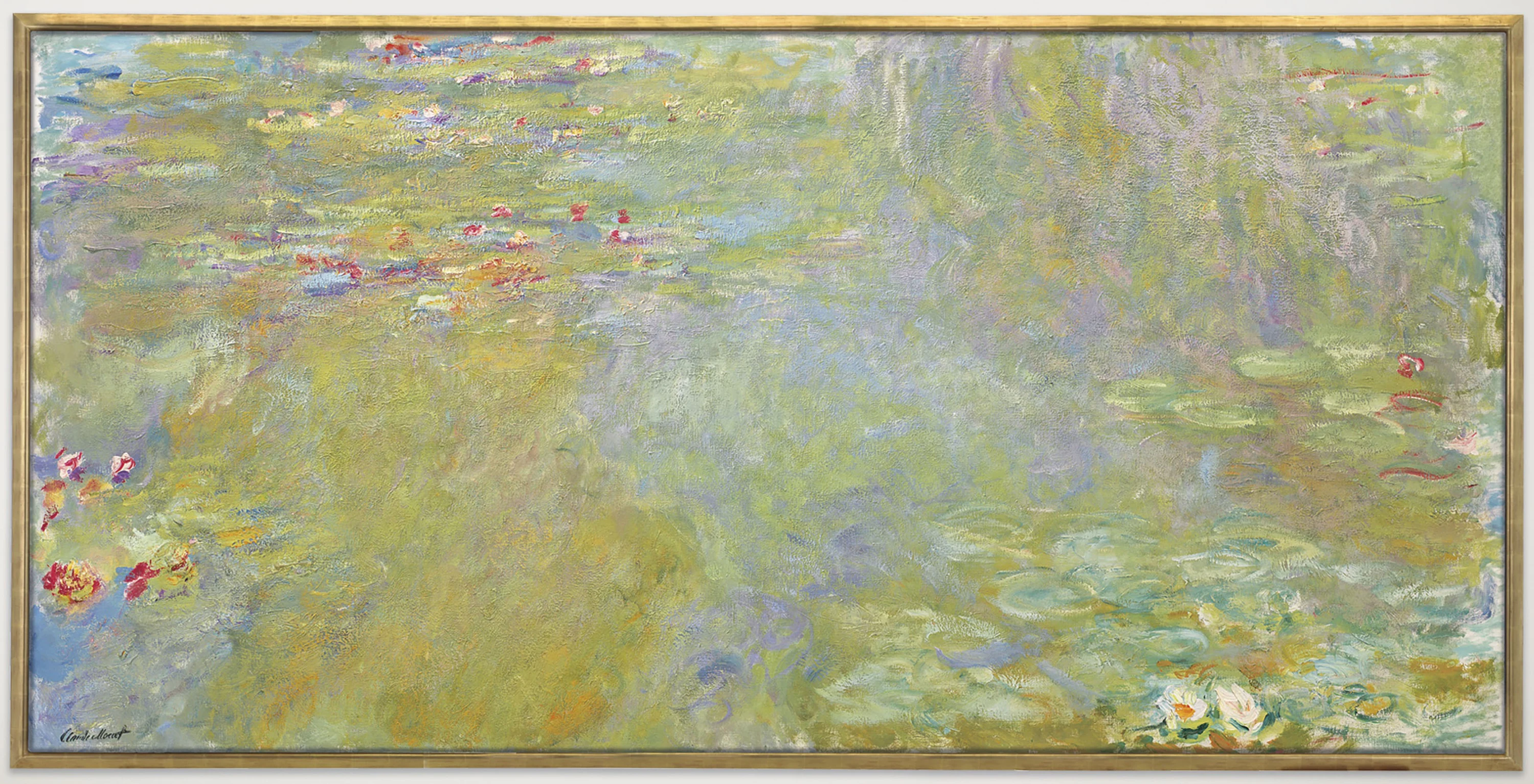 Le bassin aux nymphéas, Claude Monet