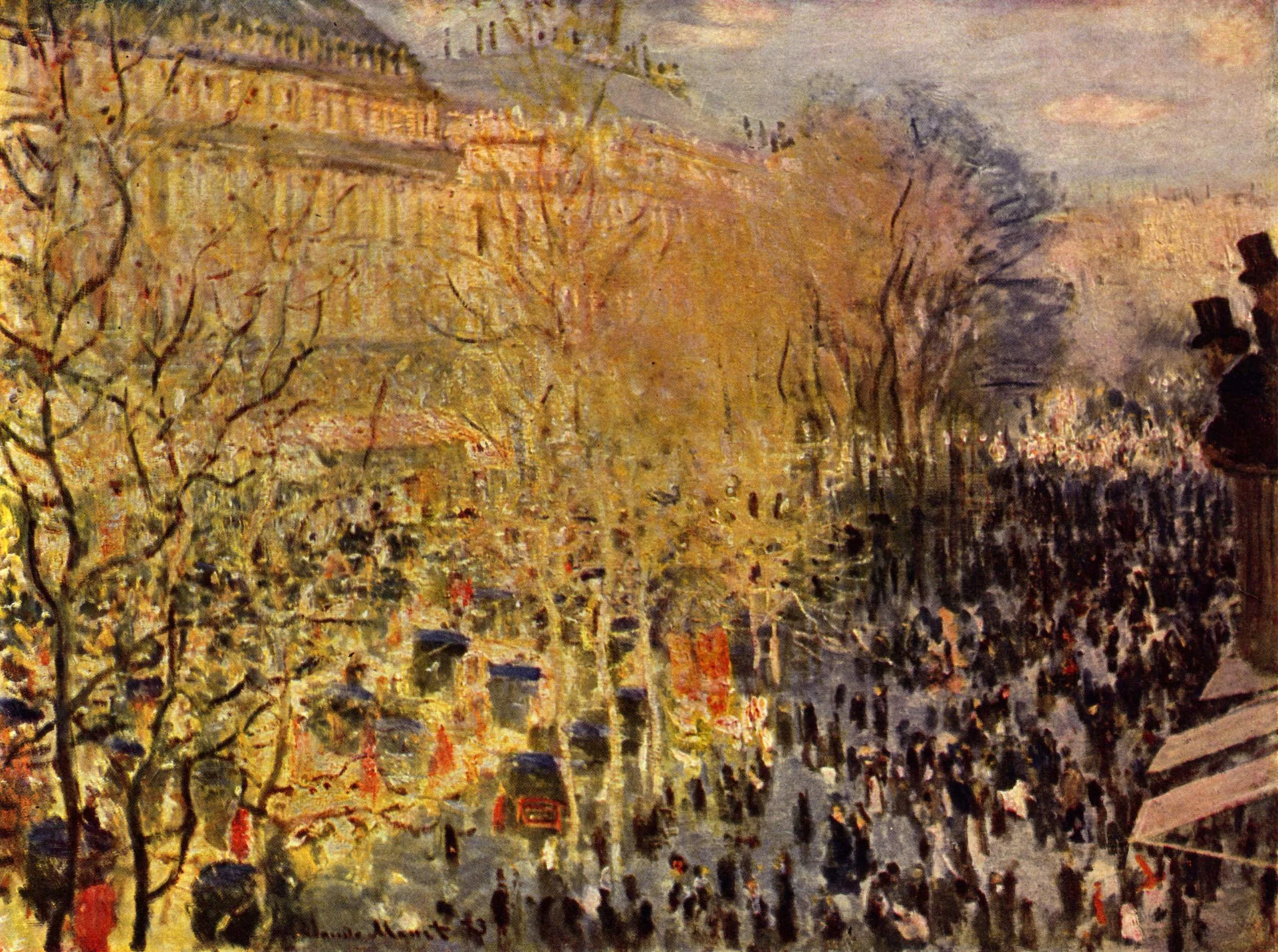Le Boulevard des Capucines, Claude Monet