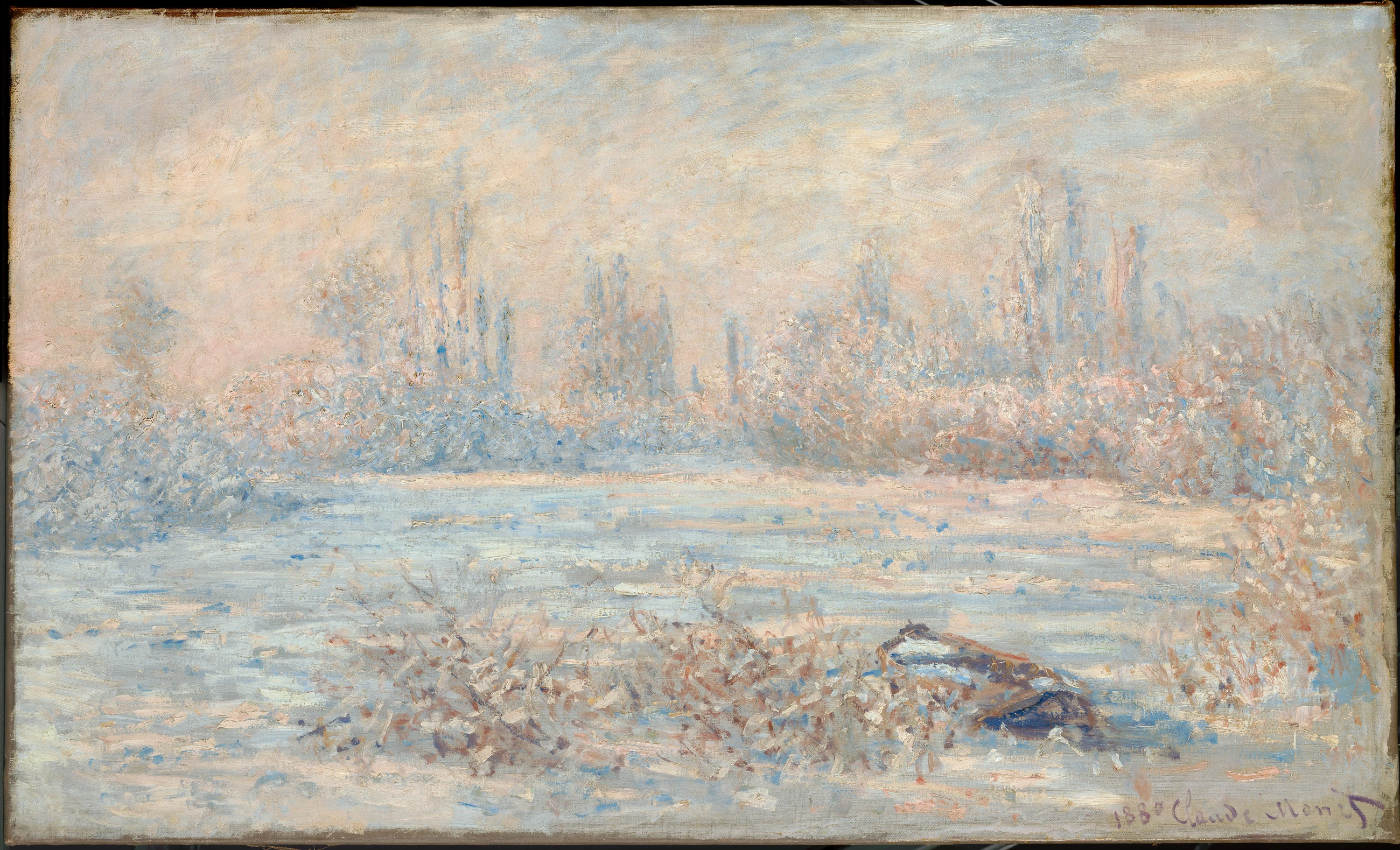 Le Givre, Claude Monet