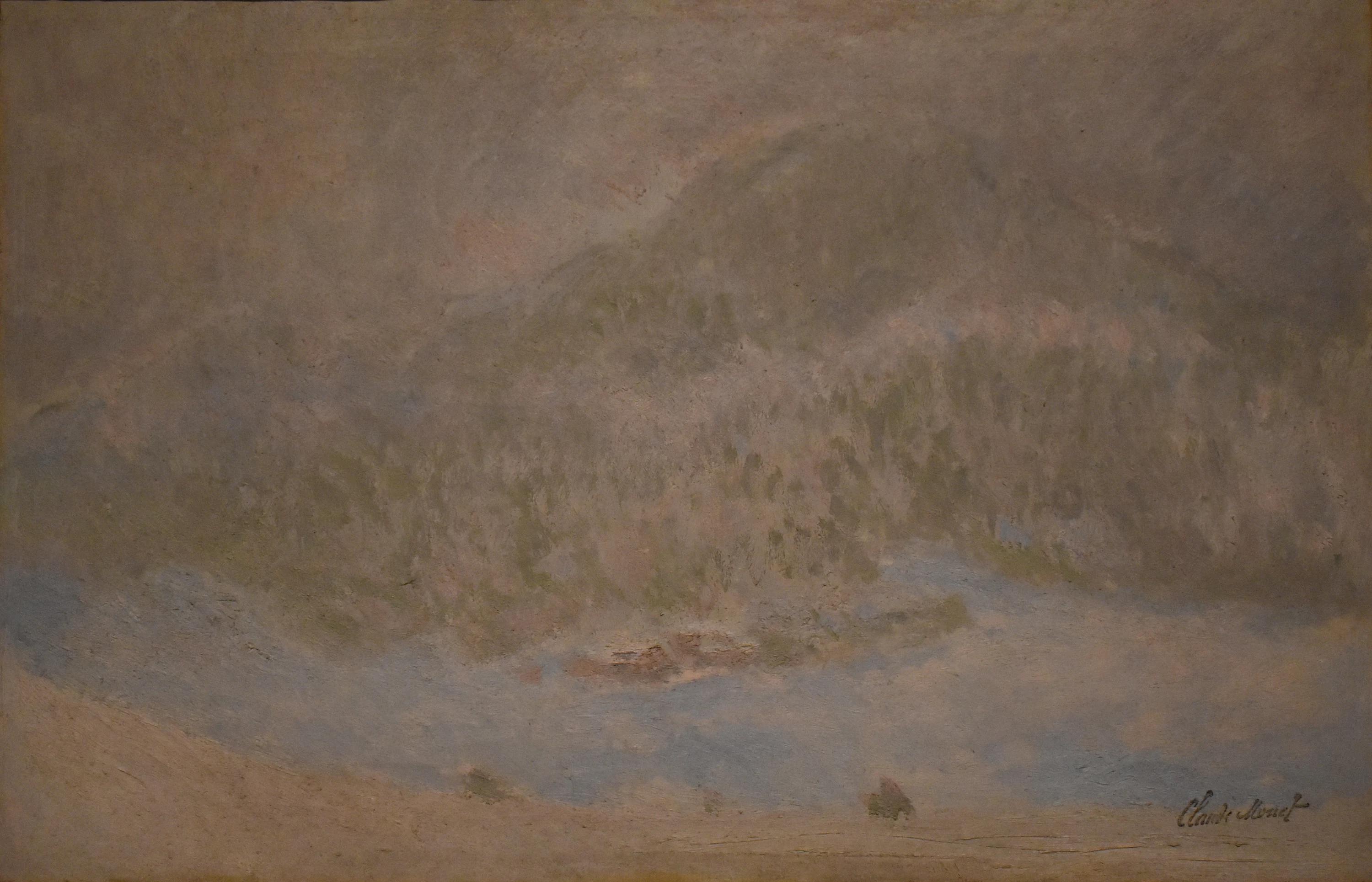 Le Mont Kolsaas, Norvège (Tempête de neige), Claude Monet