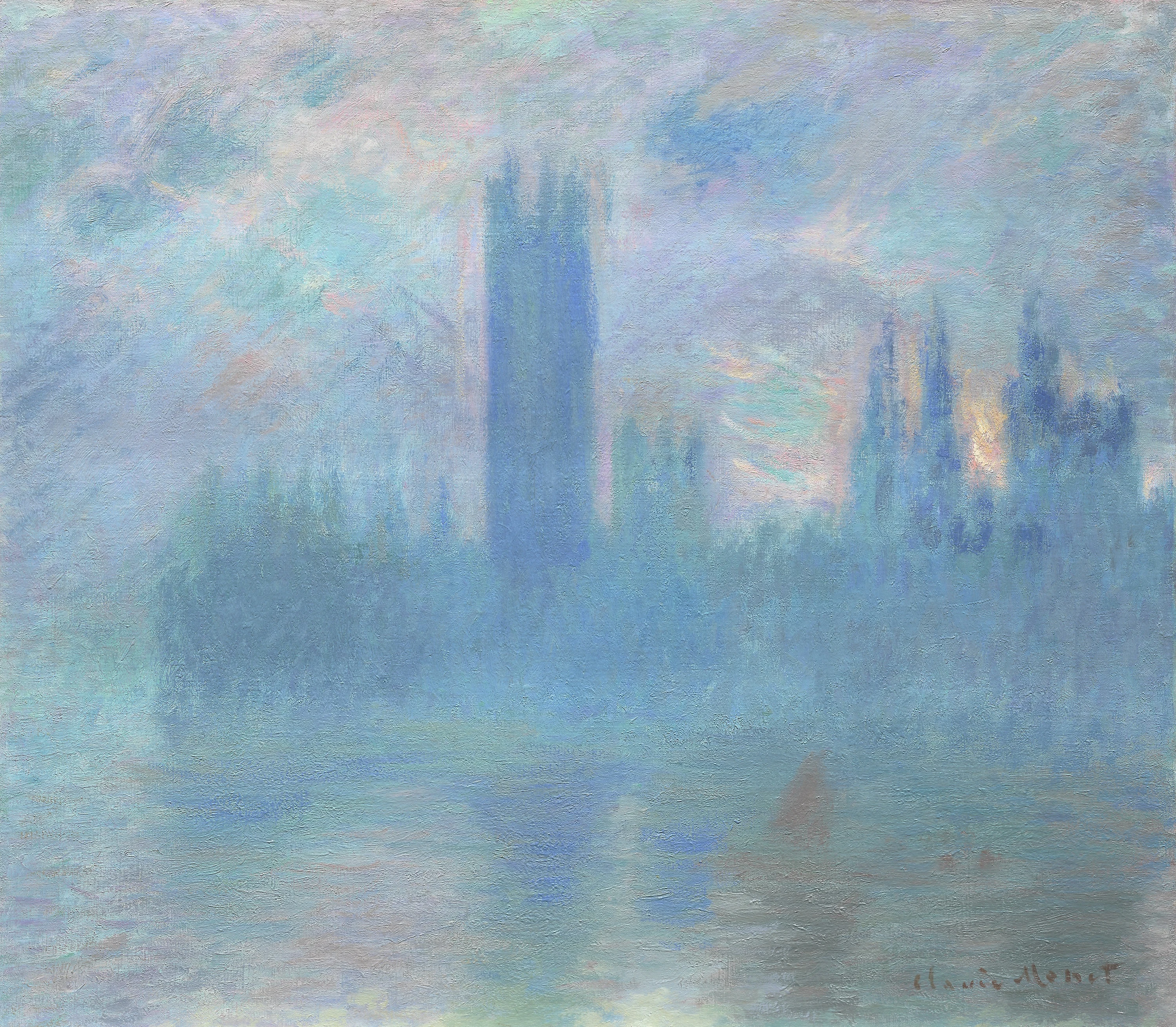 Le Parlement de Londres, Claude Monet