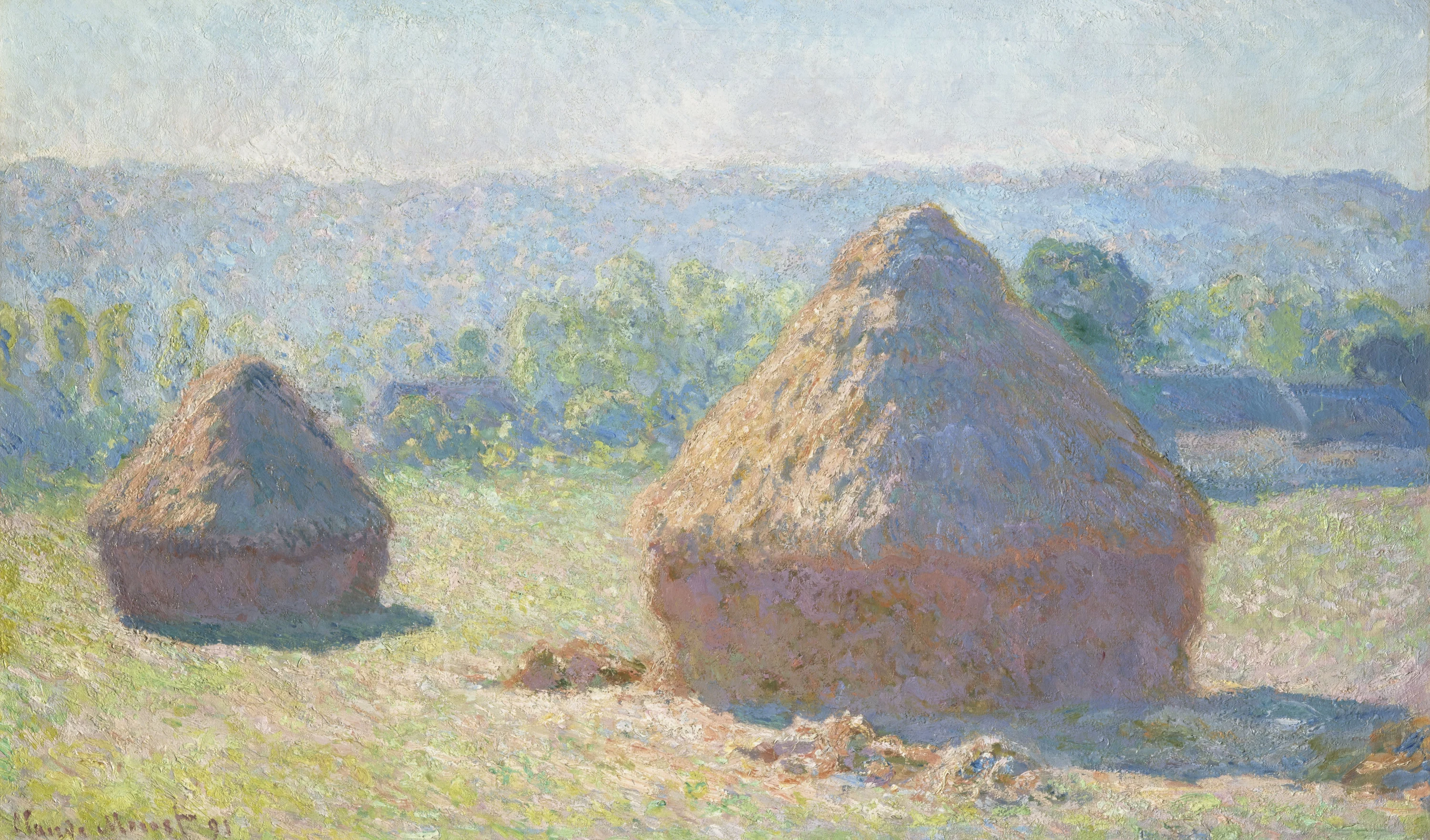 Les Meules, Claude Monet