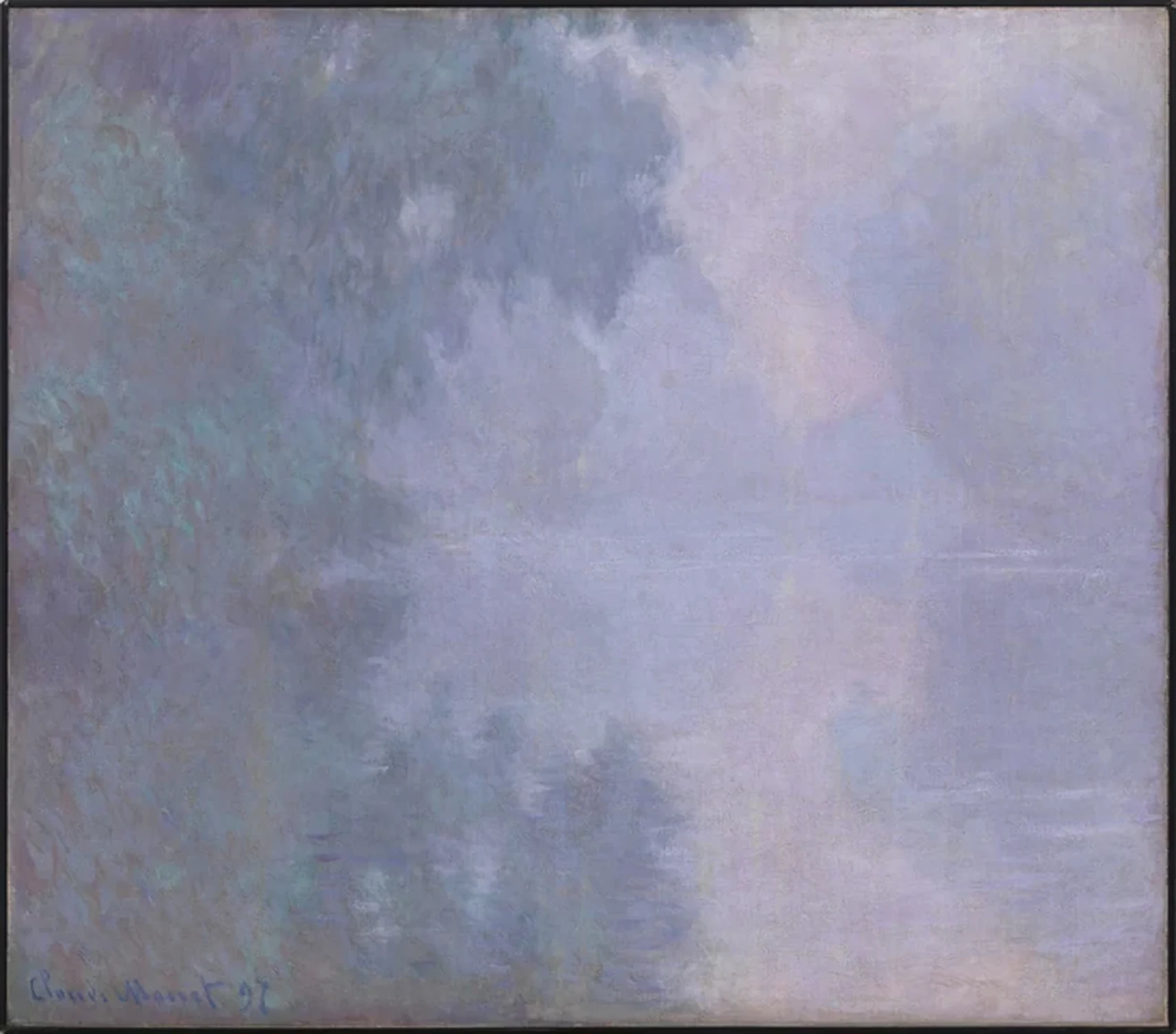 Matinée sur la Seine, Claude Monet