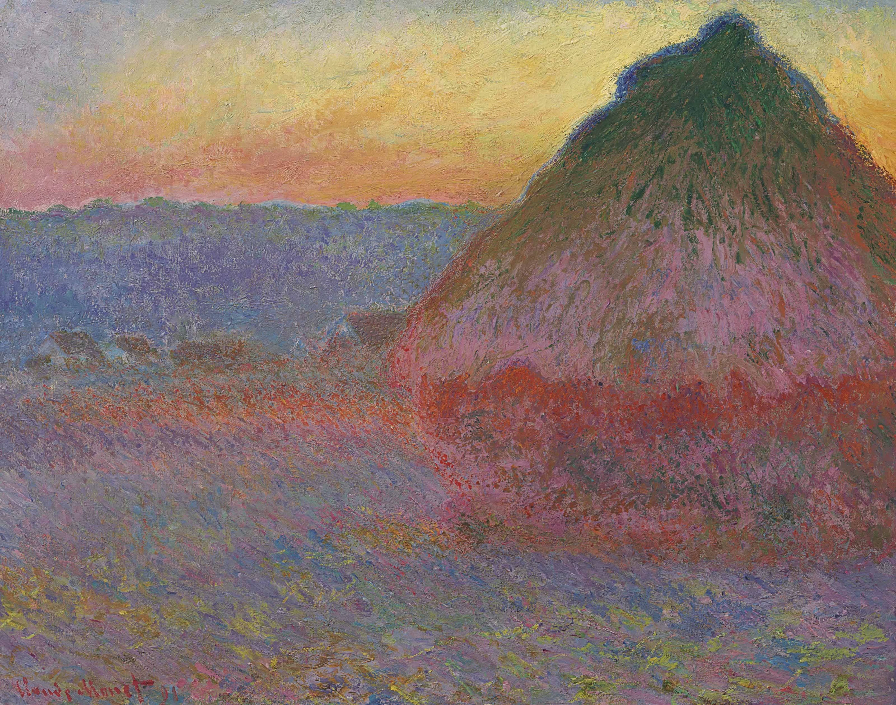 Meule, Claude Monet