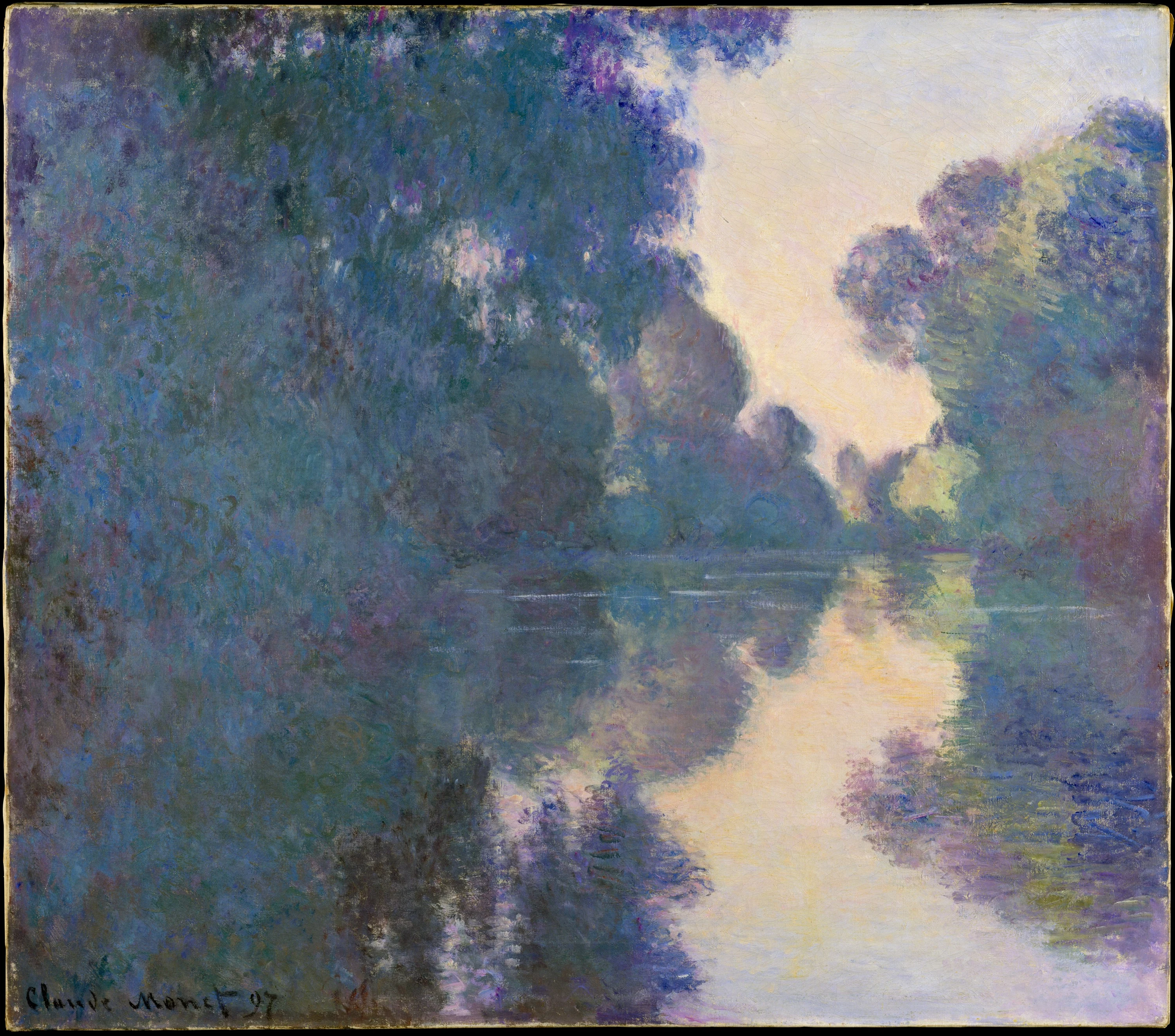 Morning on the Seine near Giverny, Claude Monet