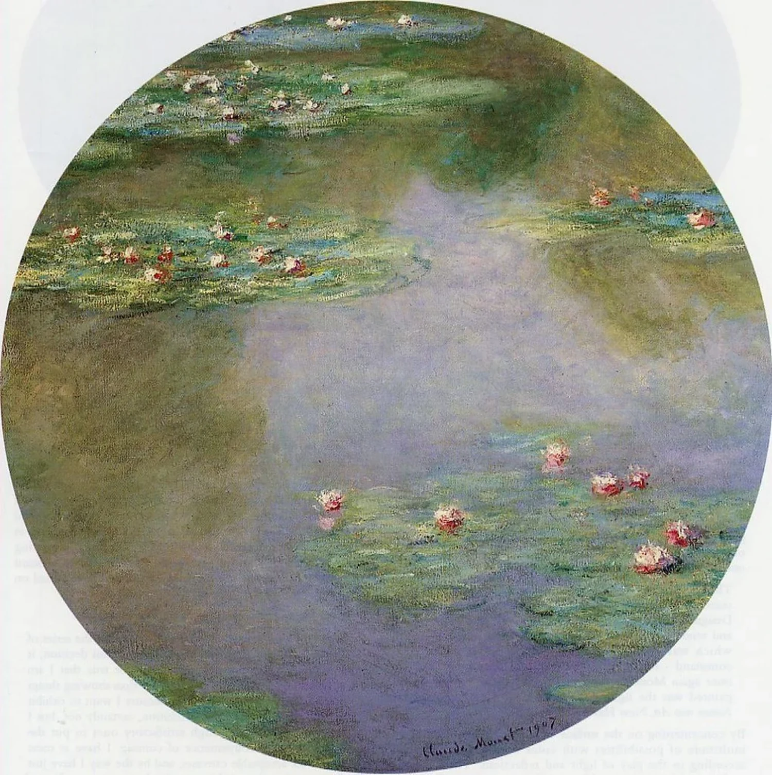 Nymphéas, Claude Monet