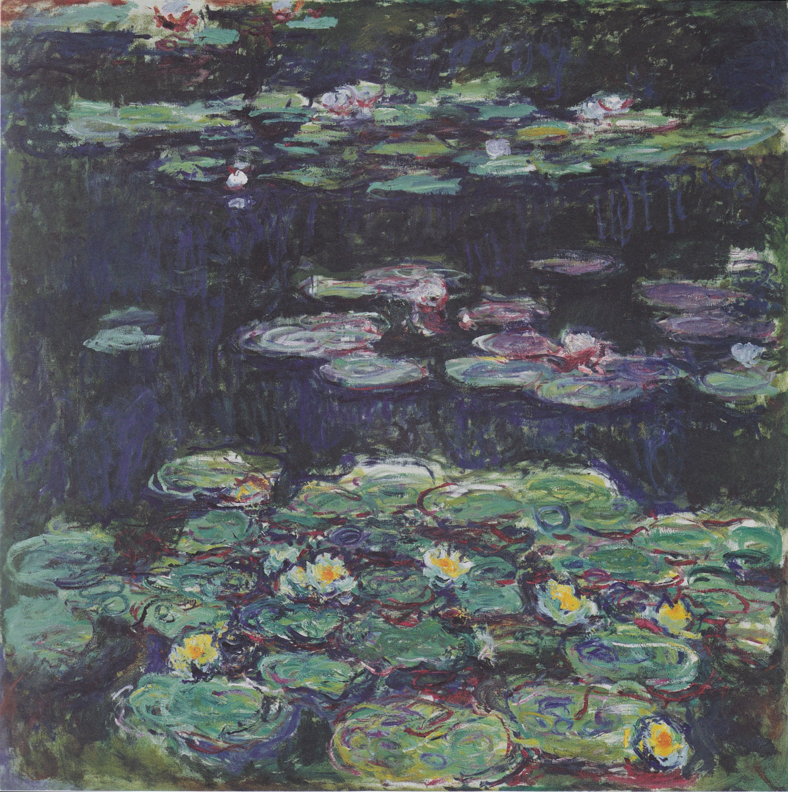 Nymphéas blancs et jaunes, Claude Monet