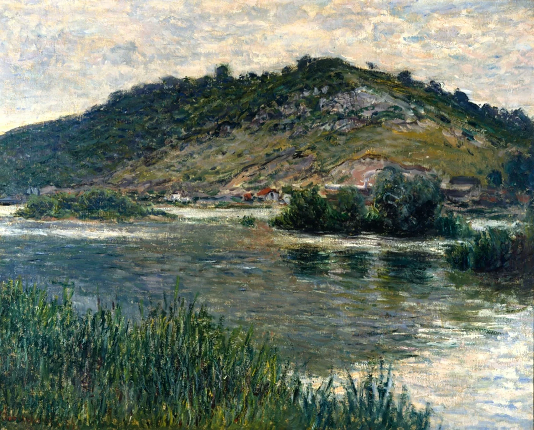 Paysage à Port-Villez, Claude Monet