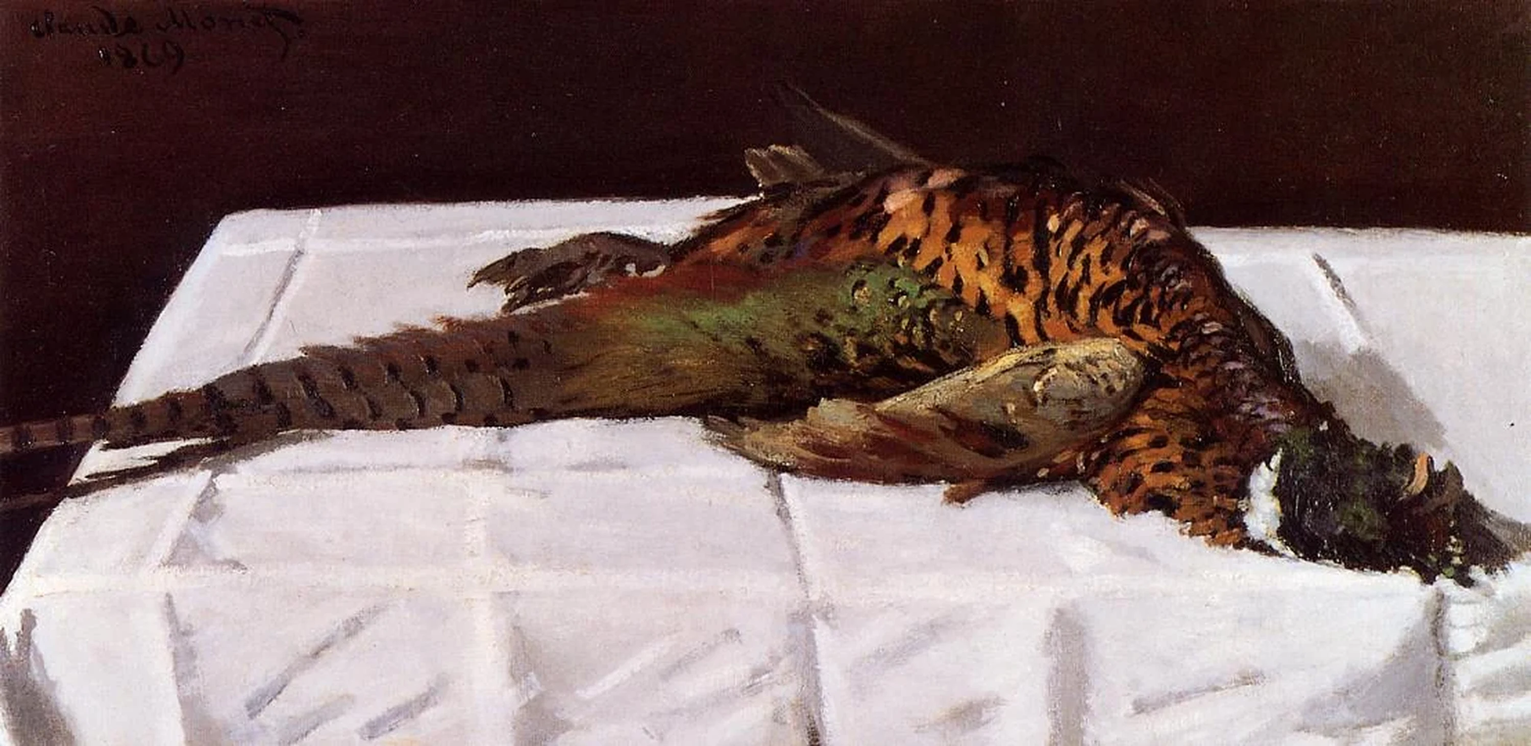 Pheasant, Claude Monet