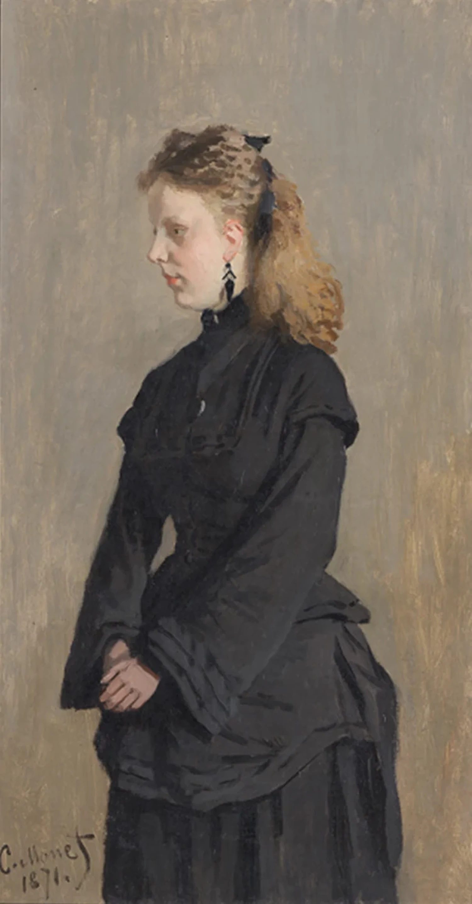 Portrait of Guurtje Van de Stadt, Claude Monet