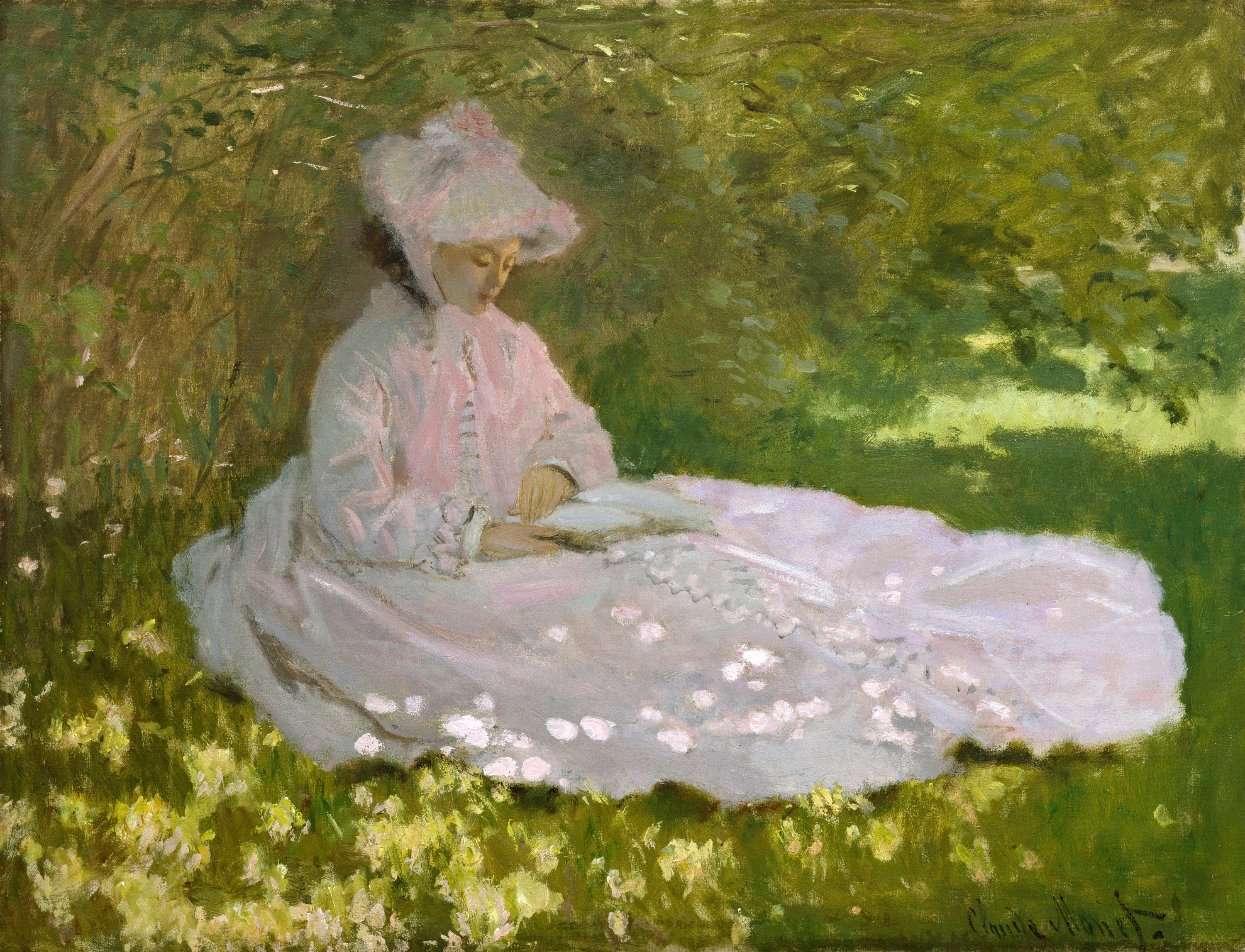 Printemps, Claude Monet