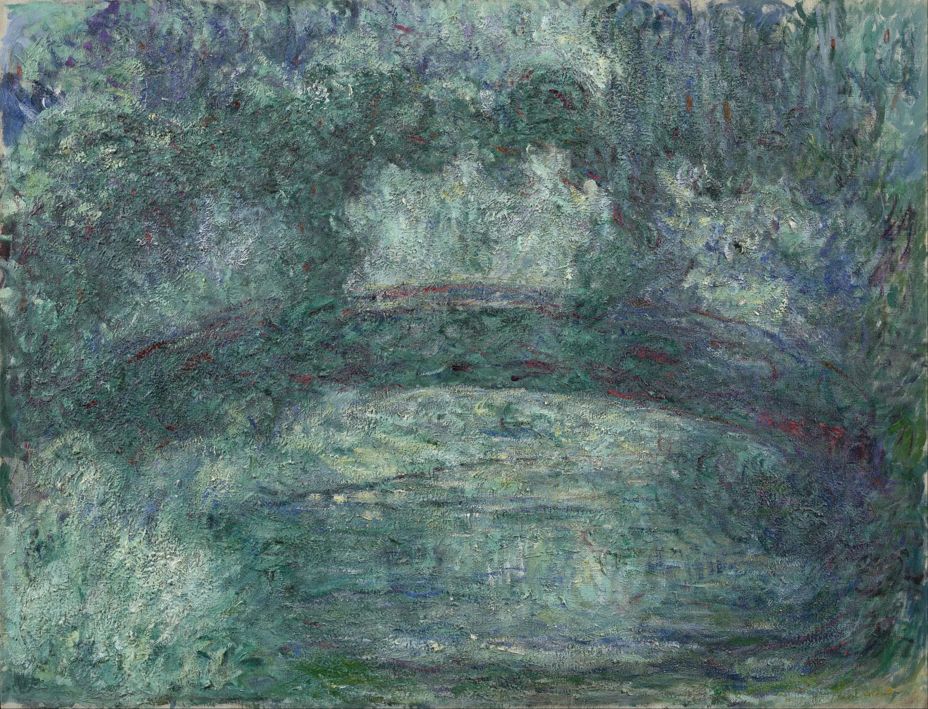 The Japanese bridge, Claude Monet