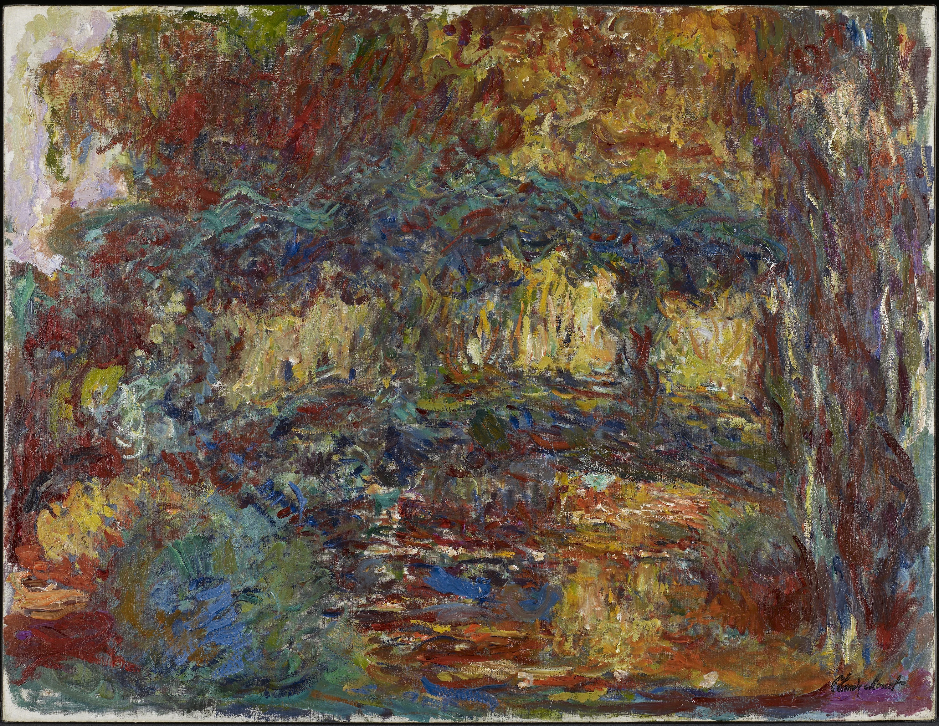 The Japanese Bridge, Claude Monet