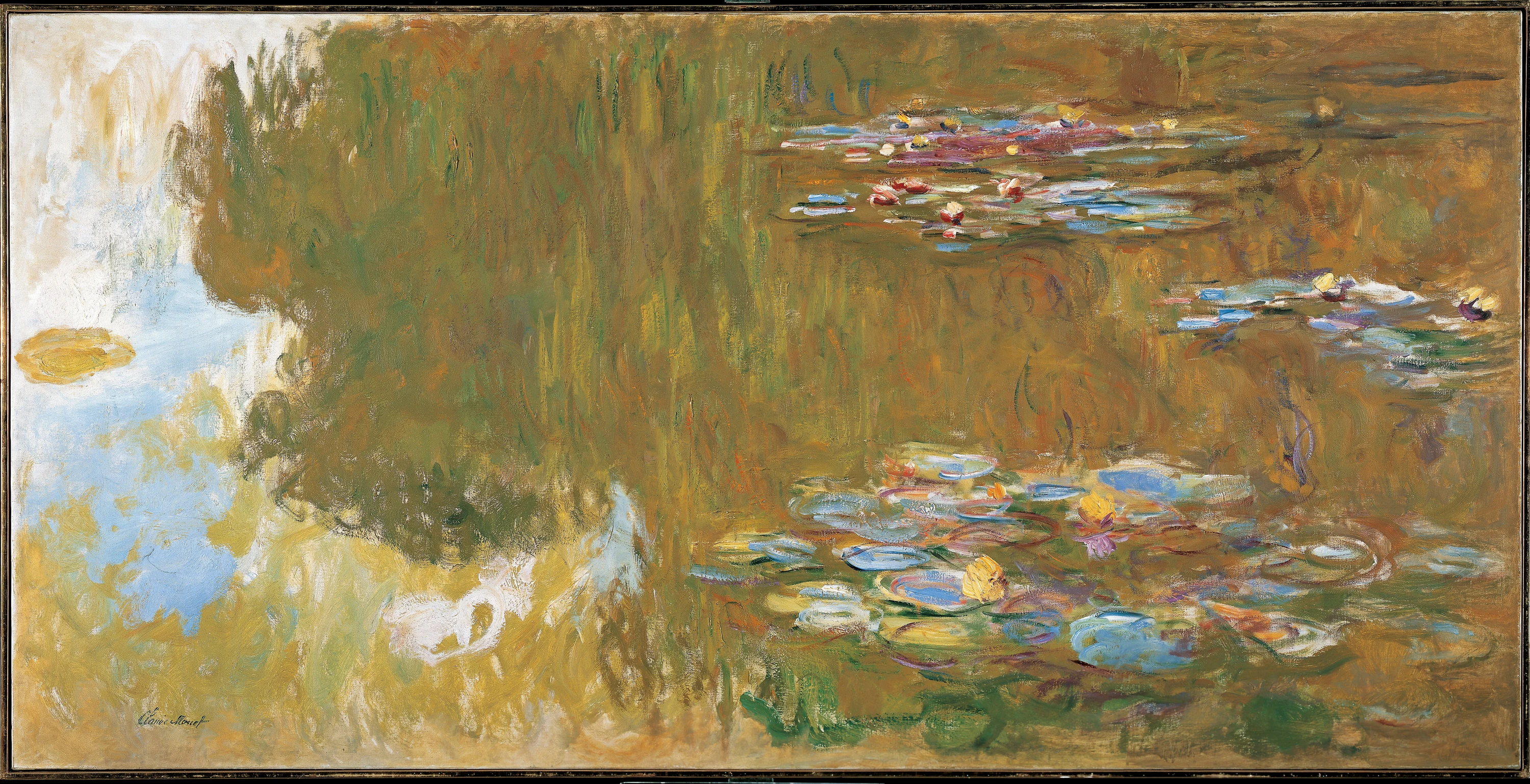 The Water Lily Pond, Claude Monet