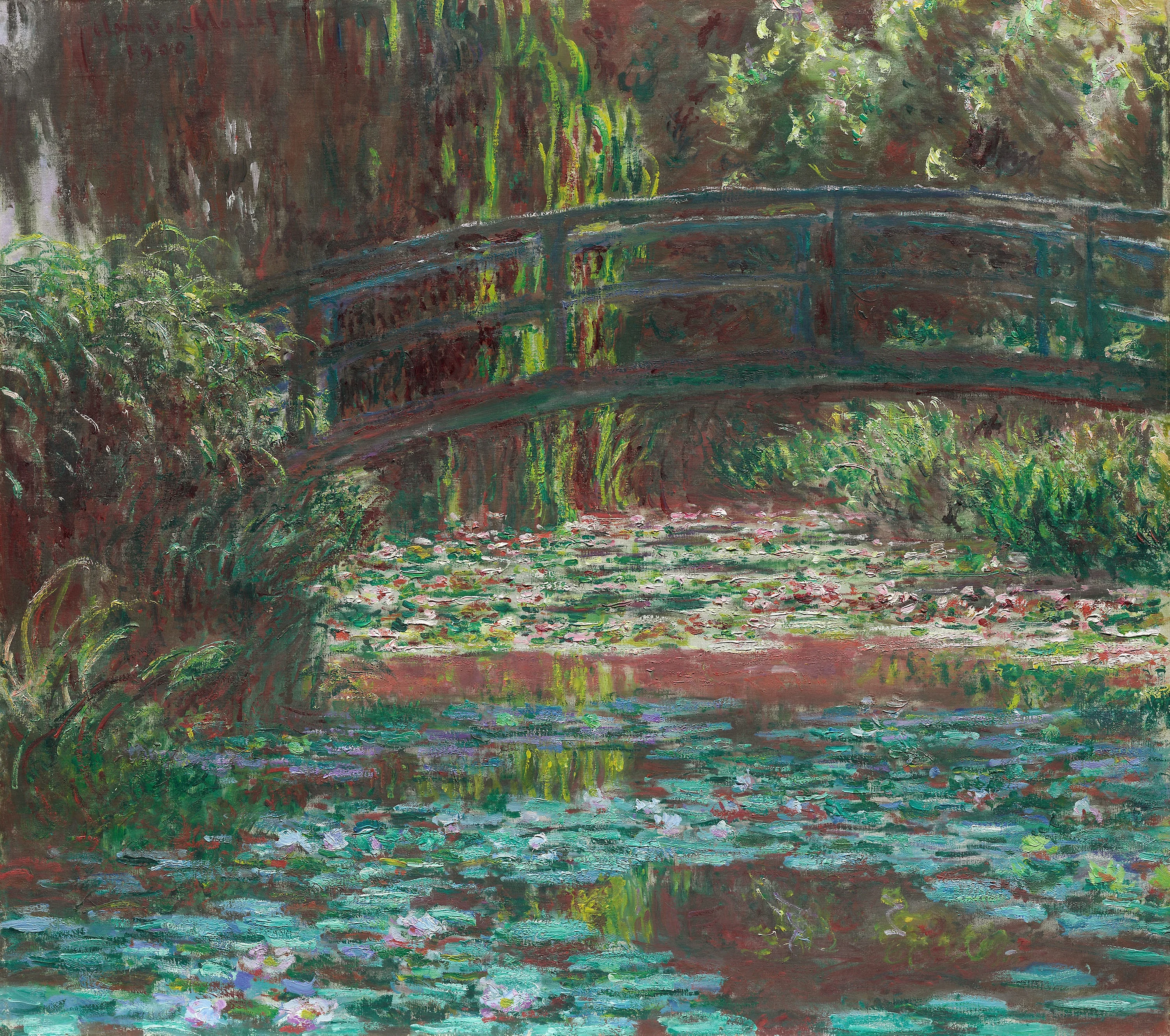 Water Lily Pond, Claude Monet