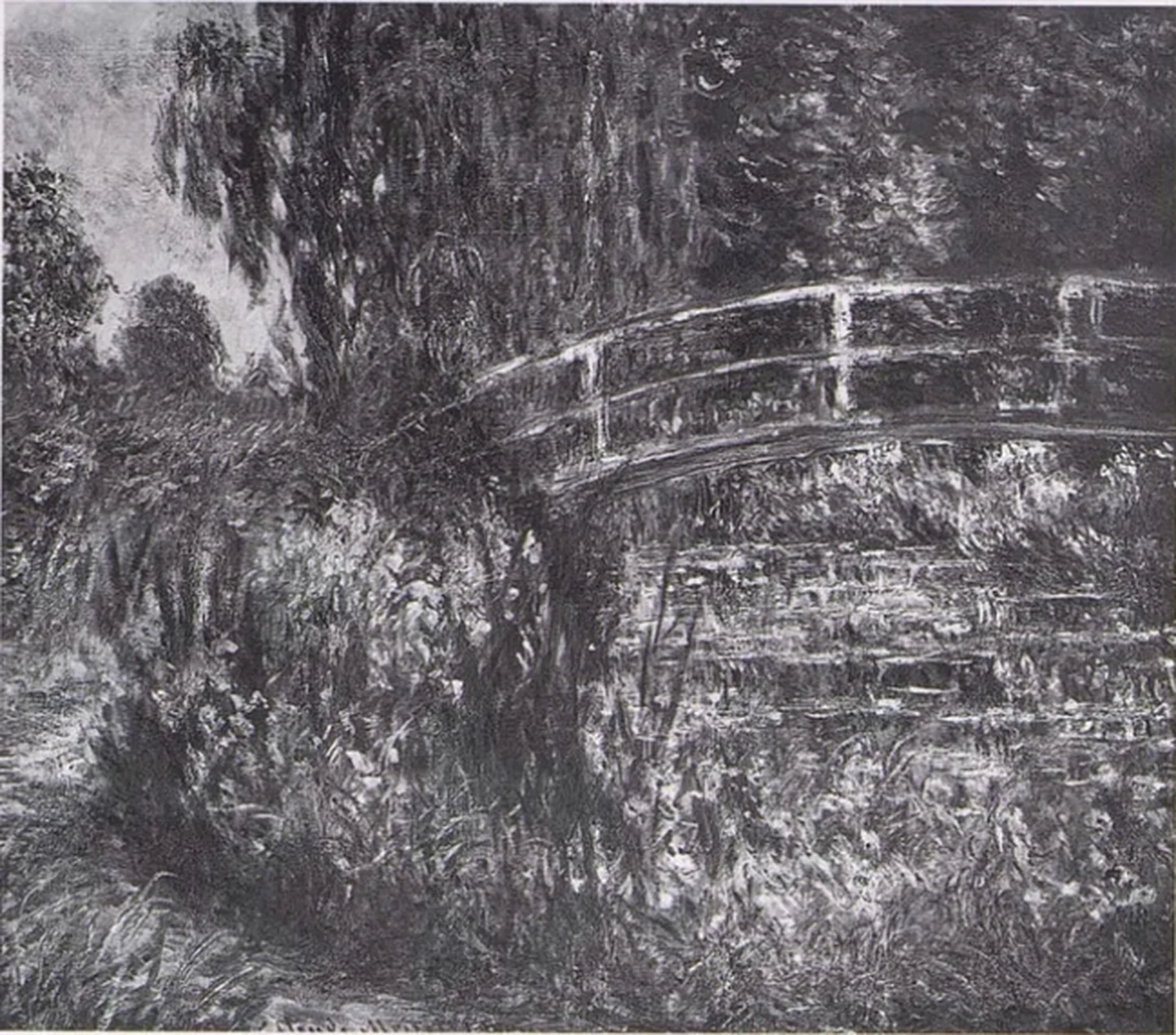 Water-Lily Pond: Water Irises, Claude Monet