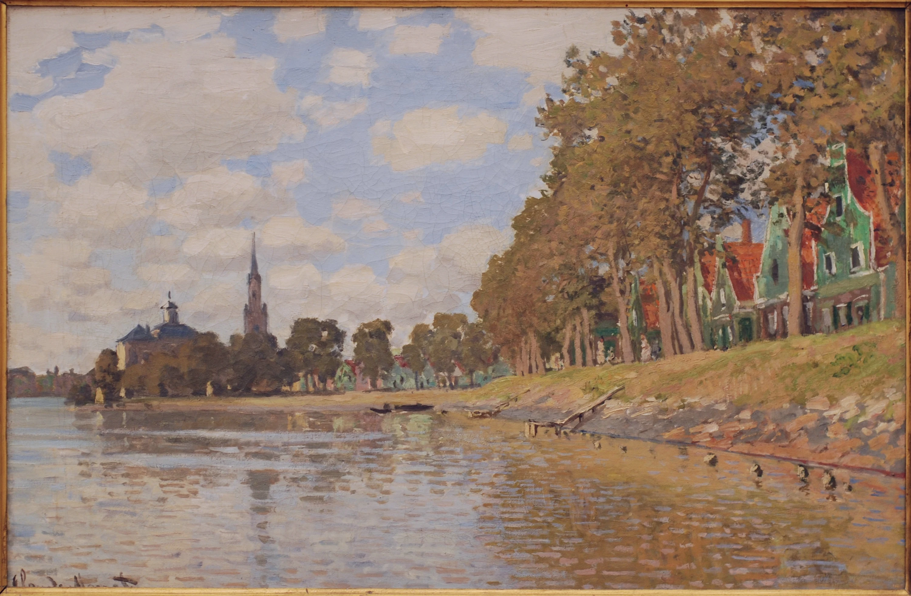 Zaandam, Claude Monet