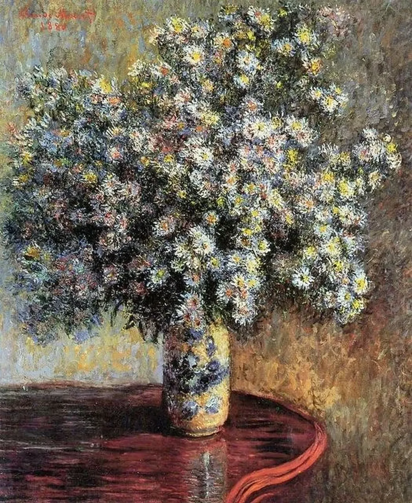 Asters, Claude Monet