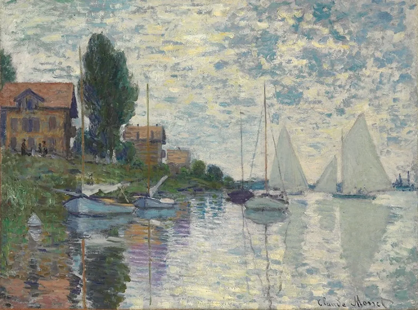 Au Petit-Gennevilliers, Claude Monet
