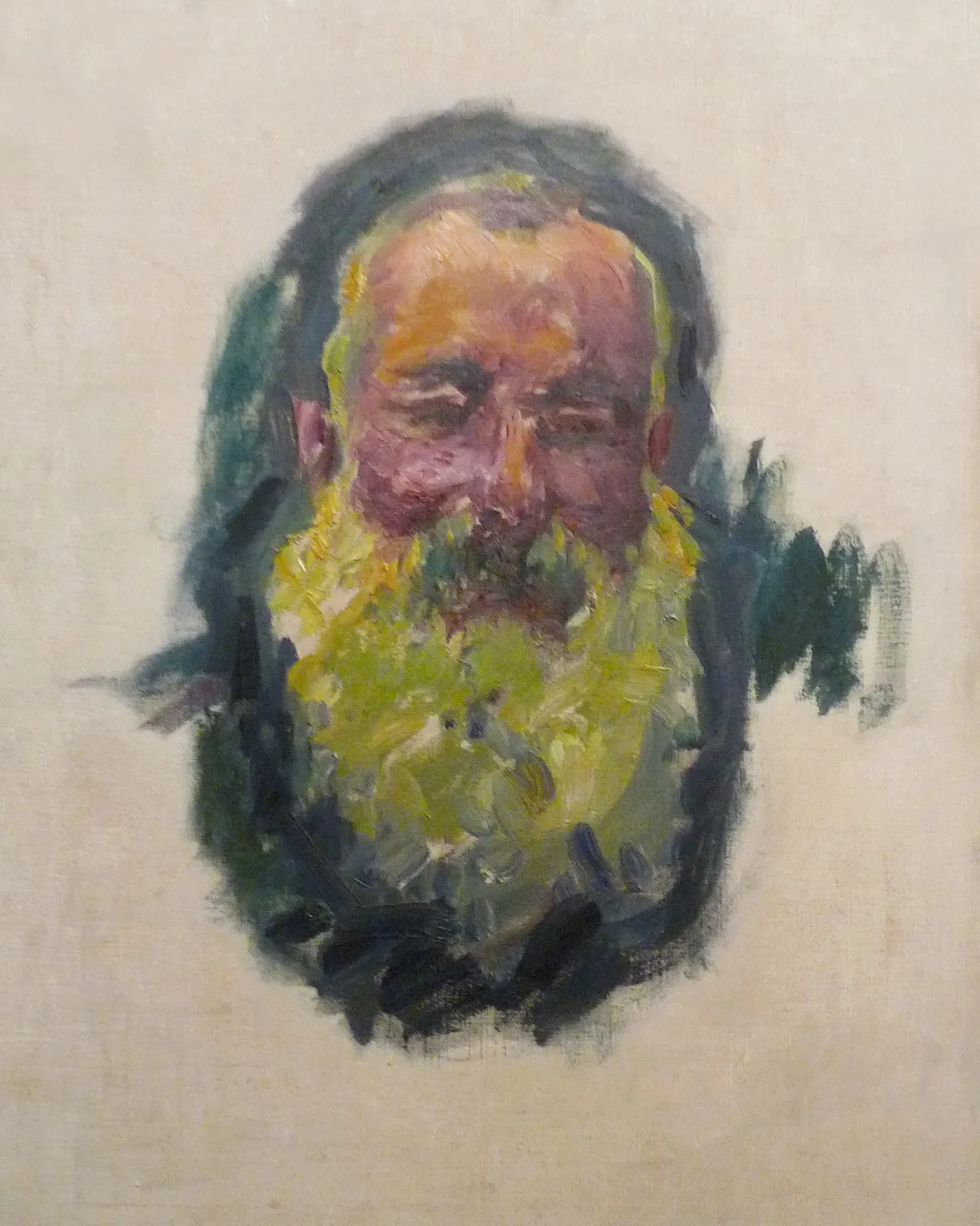 Autoportrait, Claude Monet