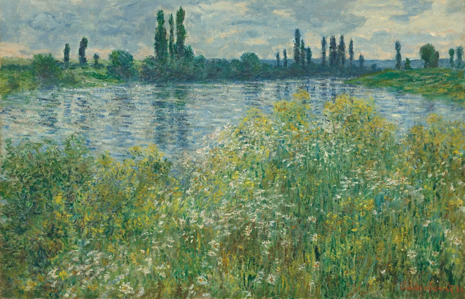 Banks of the Seine, Vétheuil, Claude Monet