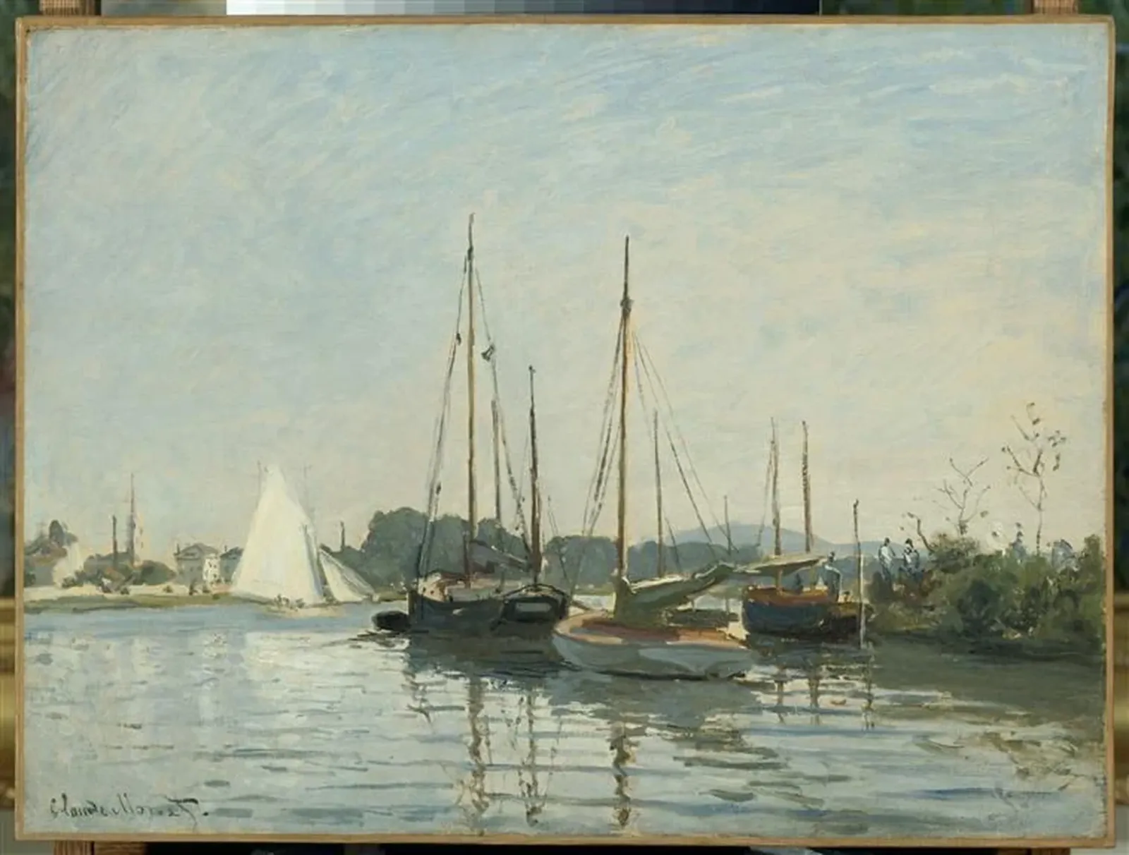 Bateaux de plaisance, Claude Monet