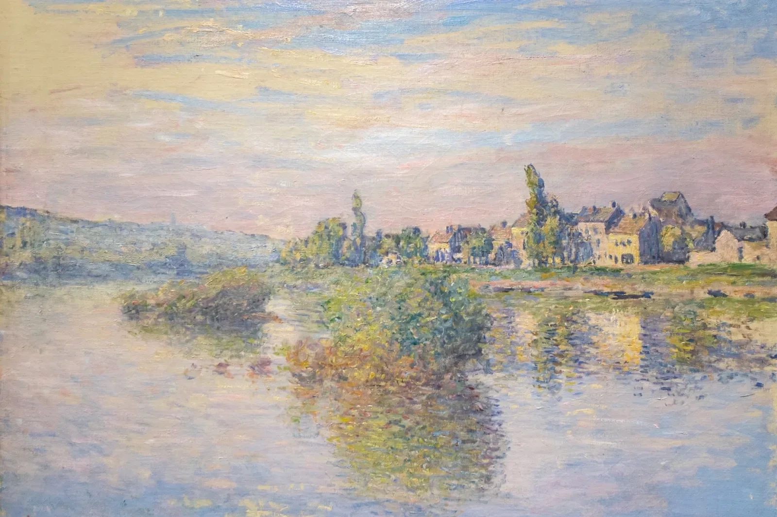 Bords de la Seine à Lavacourt, Claude Monet