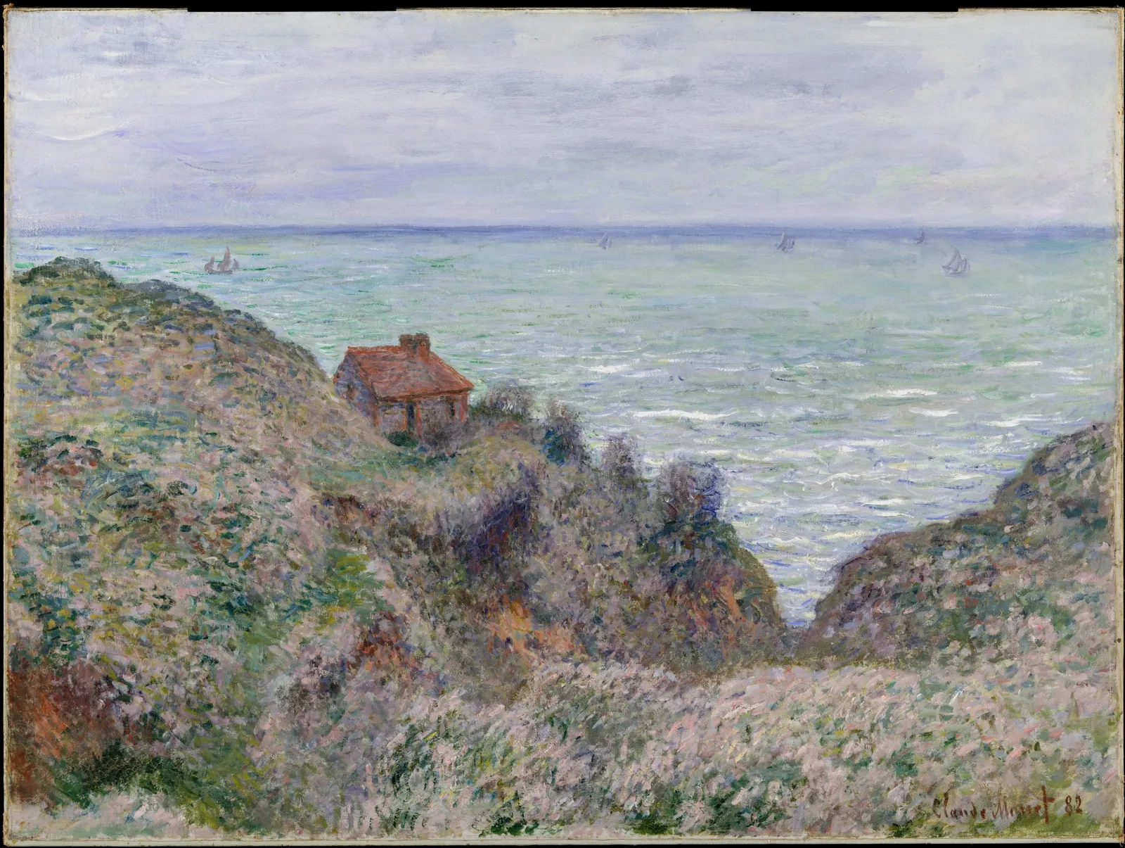 Cabin of the Customs Watch, Claude Monet