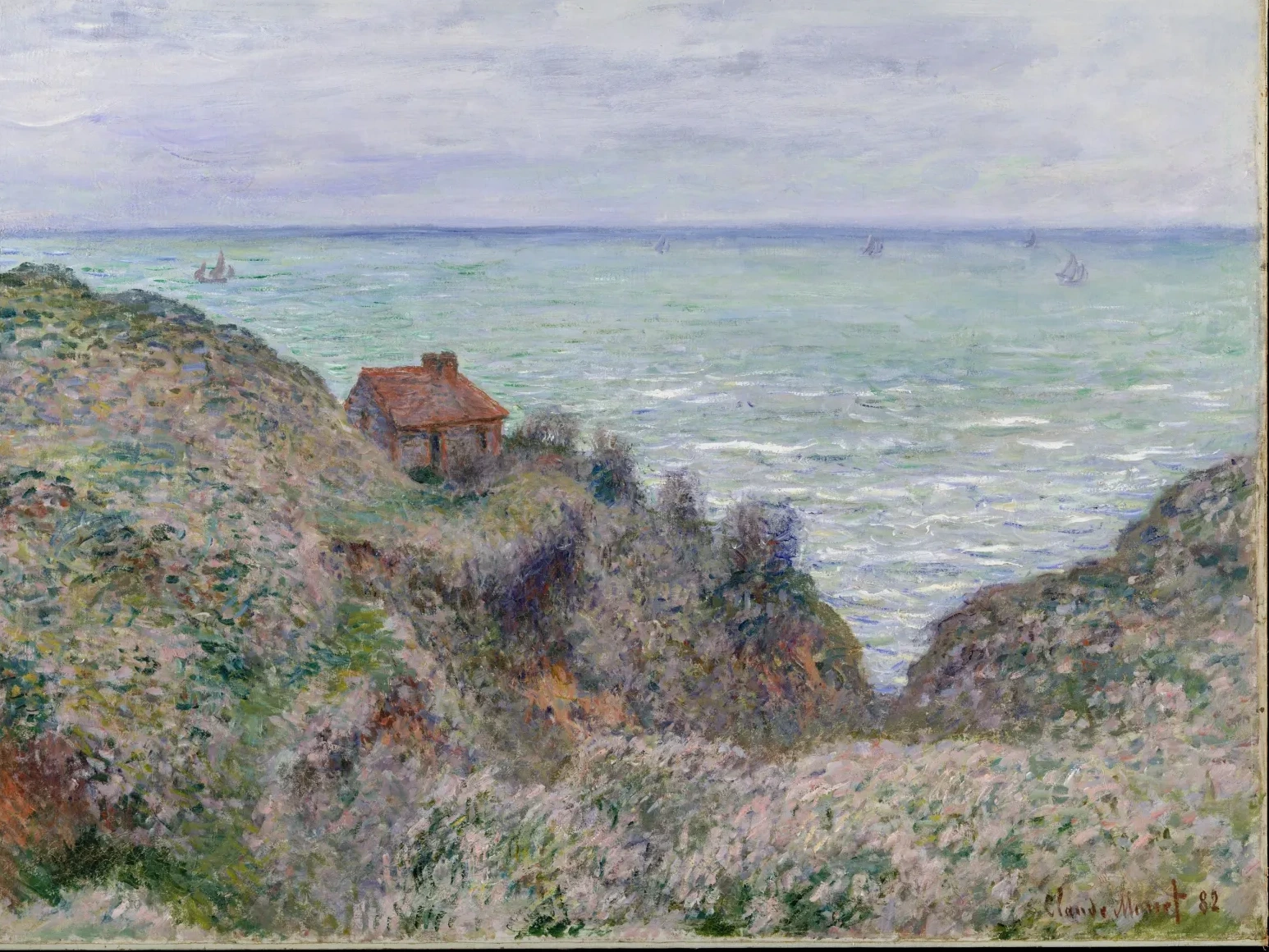 La Cabane du douanier, Claude Monet