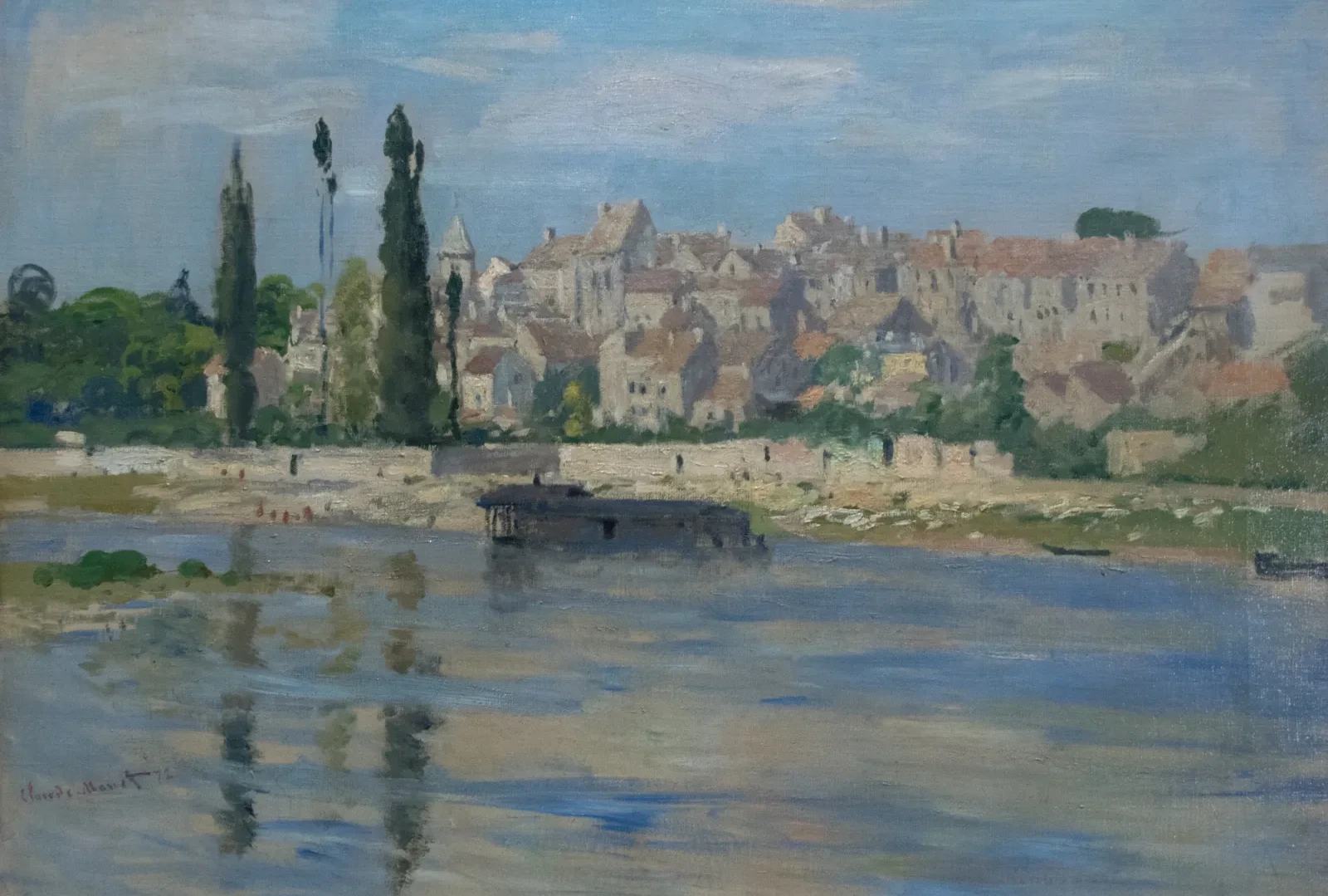 Carrières-Saint-Denis, Claude Monet