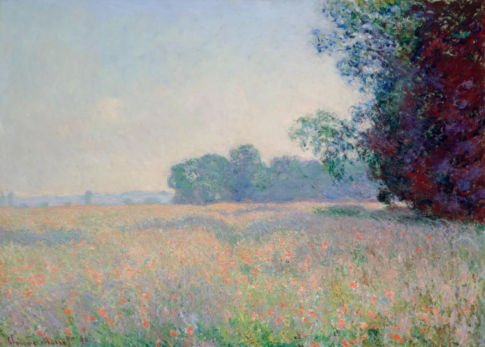 Champ d’avoine, Claude Monet
