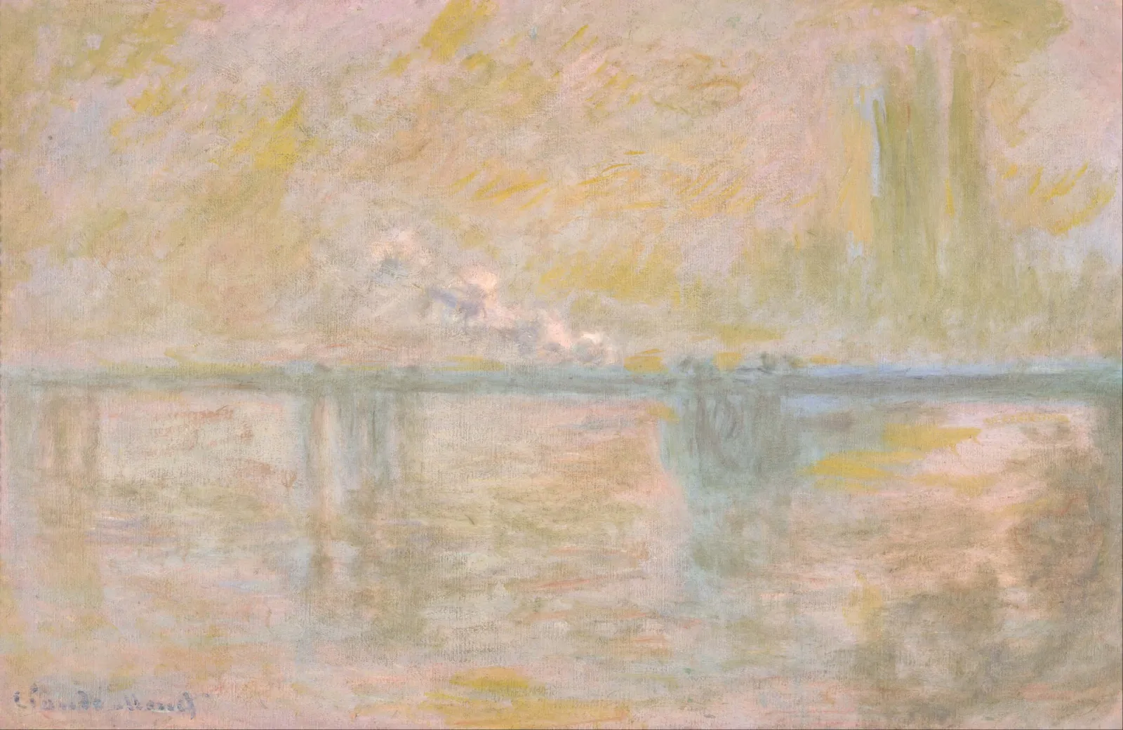 Charing-Cross Bridge in London, Claude Monet