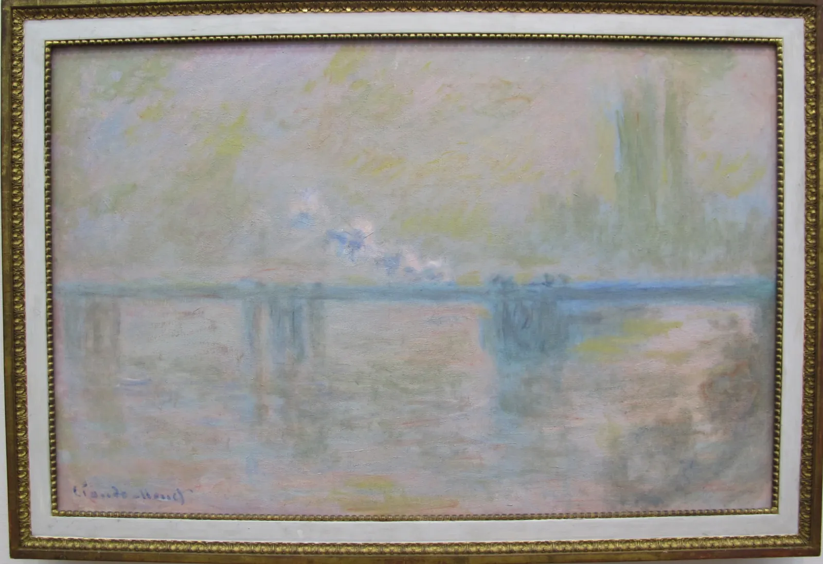 Charing Cross Bridge (overcast day), 1900, Claude Monet
