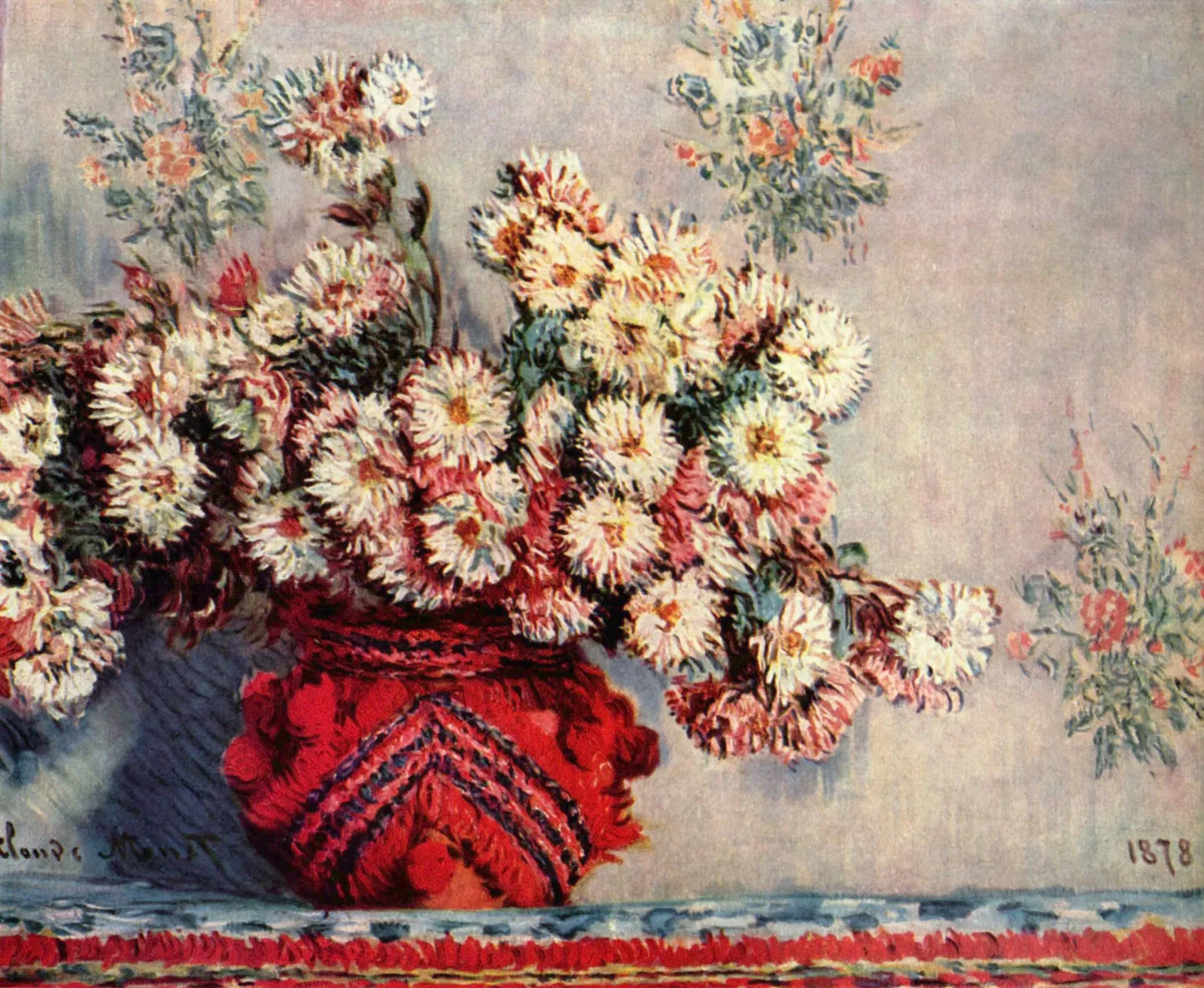 Chrysanthèmes, Claude Monet